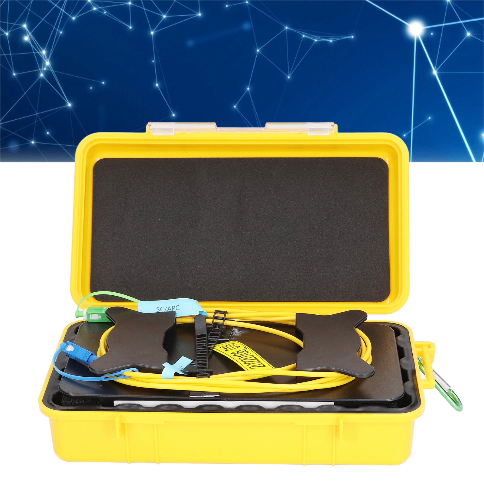 Sc/upc-sc/apc Otdr-glasfaser-testverlängerungskabel, Glasfaser-patchbox, Singlemode, 1000 M
