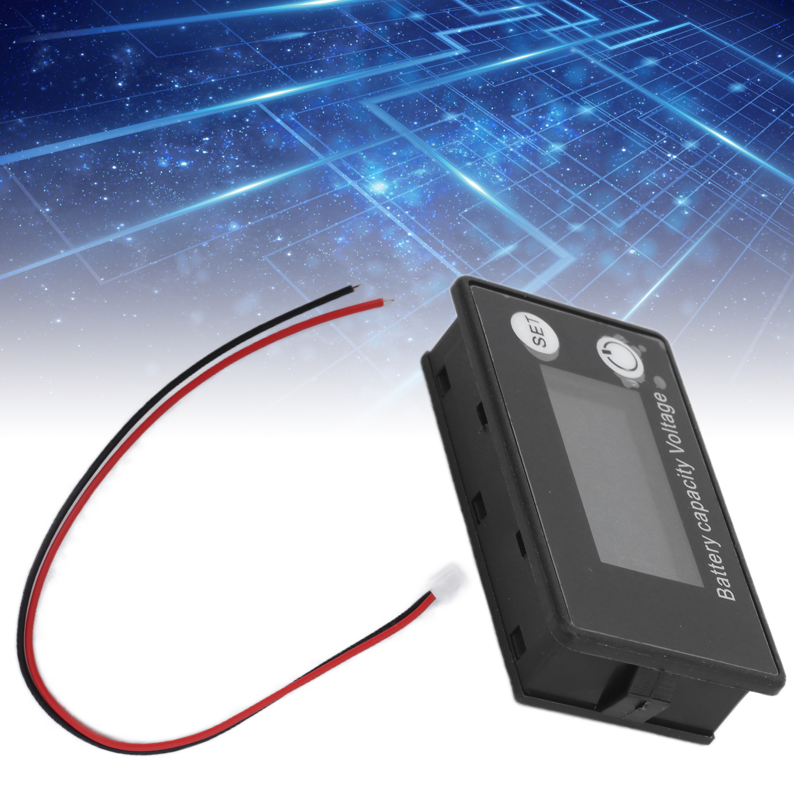 Gleichspannungsmessgerät (8-100v) Für Lithium-blei-säure-batterien, Energiespeicher-testinstrument Für Elektrofahrzeuge, Farb-lcd-bildschirm.