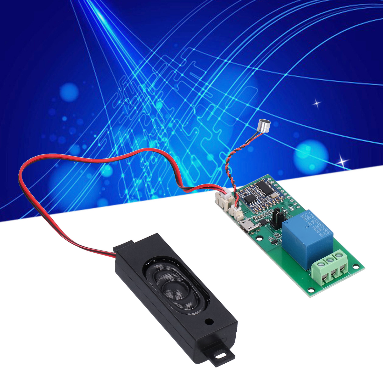 Hlk-v20 Intelligentes Spracherkennungs-chip-steuermodul, Serielles Schnittstellenmodul, Benutzerdefinierter Sprachsteuerungsschalter Mit Aktivierungswort
