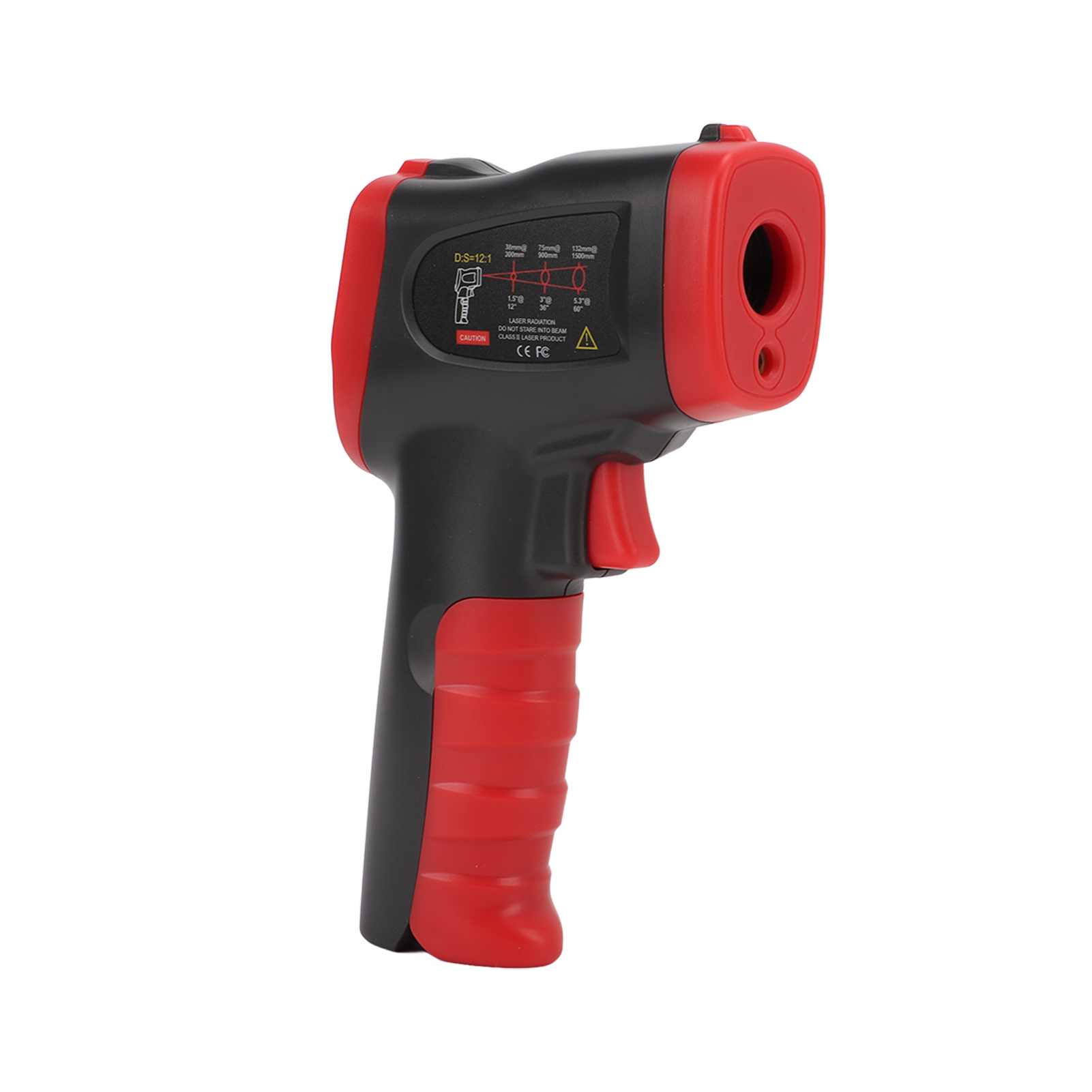 Xrclif-327a Hochpräzises Tragbares Infrarot-thermometer, Berührungsloses Hochtemperatur-thermometer, Infrarot-temperaturmessgerät