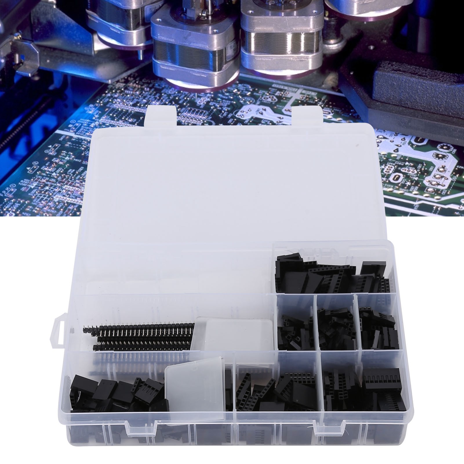 2,54 Mm Dupont-steckverbindergehäuse-kit Mit Stift