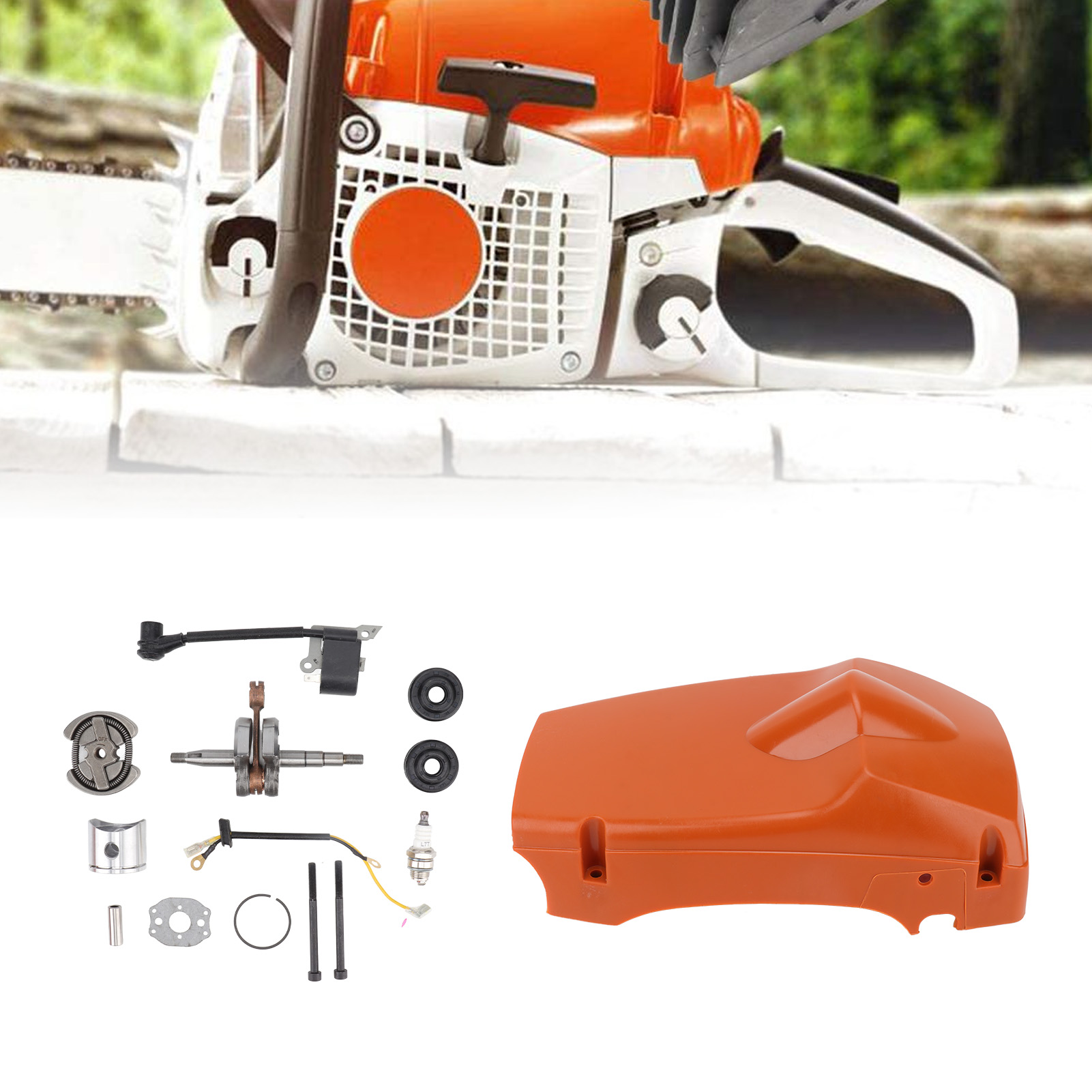 Kurbelwelle Für Kettensägen Mit Schutzkit Für Husqvarna 137 142