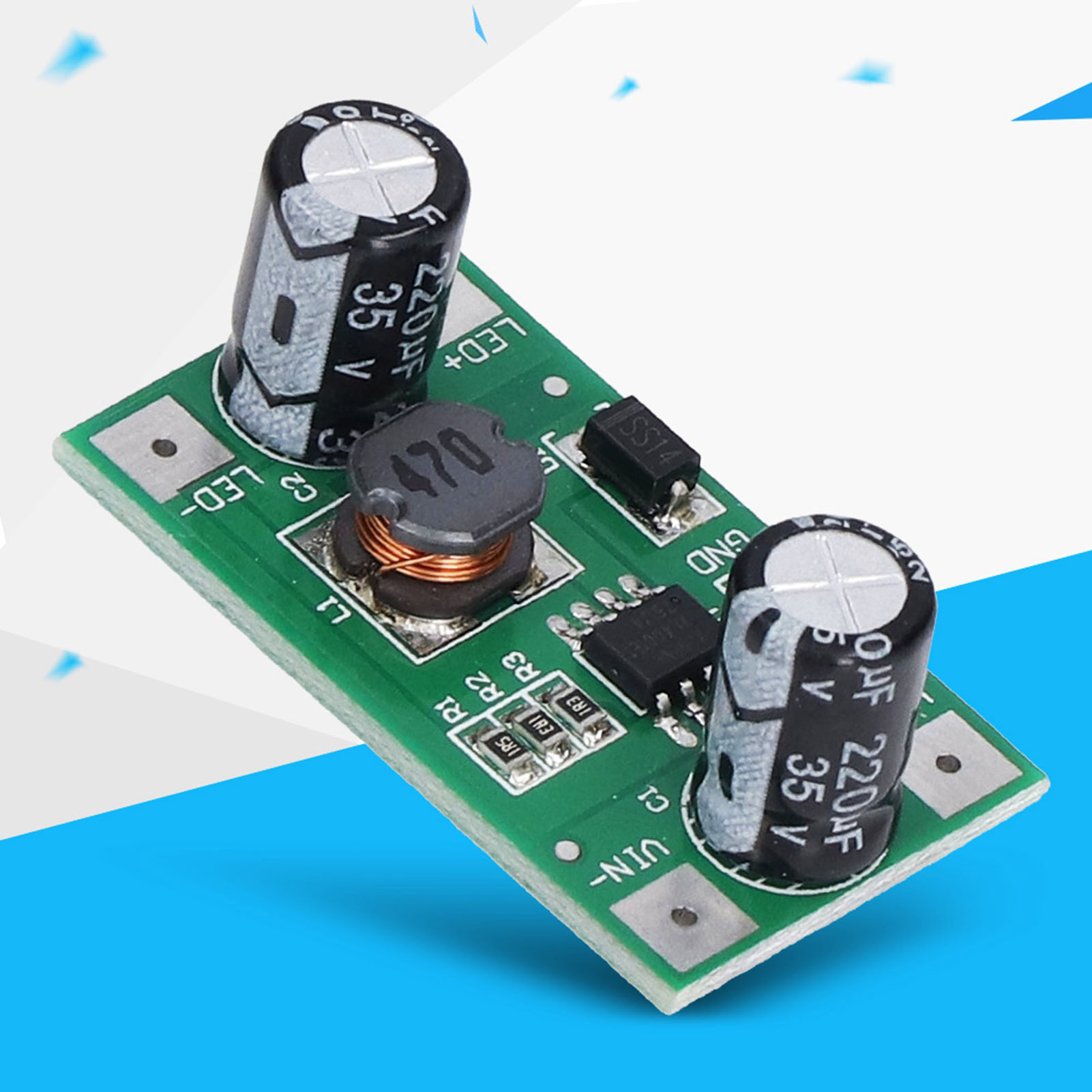 1-w-led-treibermodul, 350-ma-pwm-dimmeingang, 5–35-v-konstantstrom-dc/dc-abwärtswandler