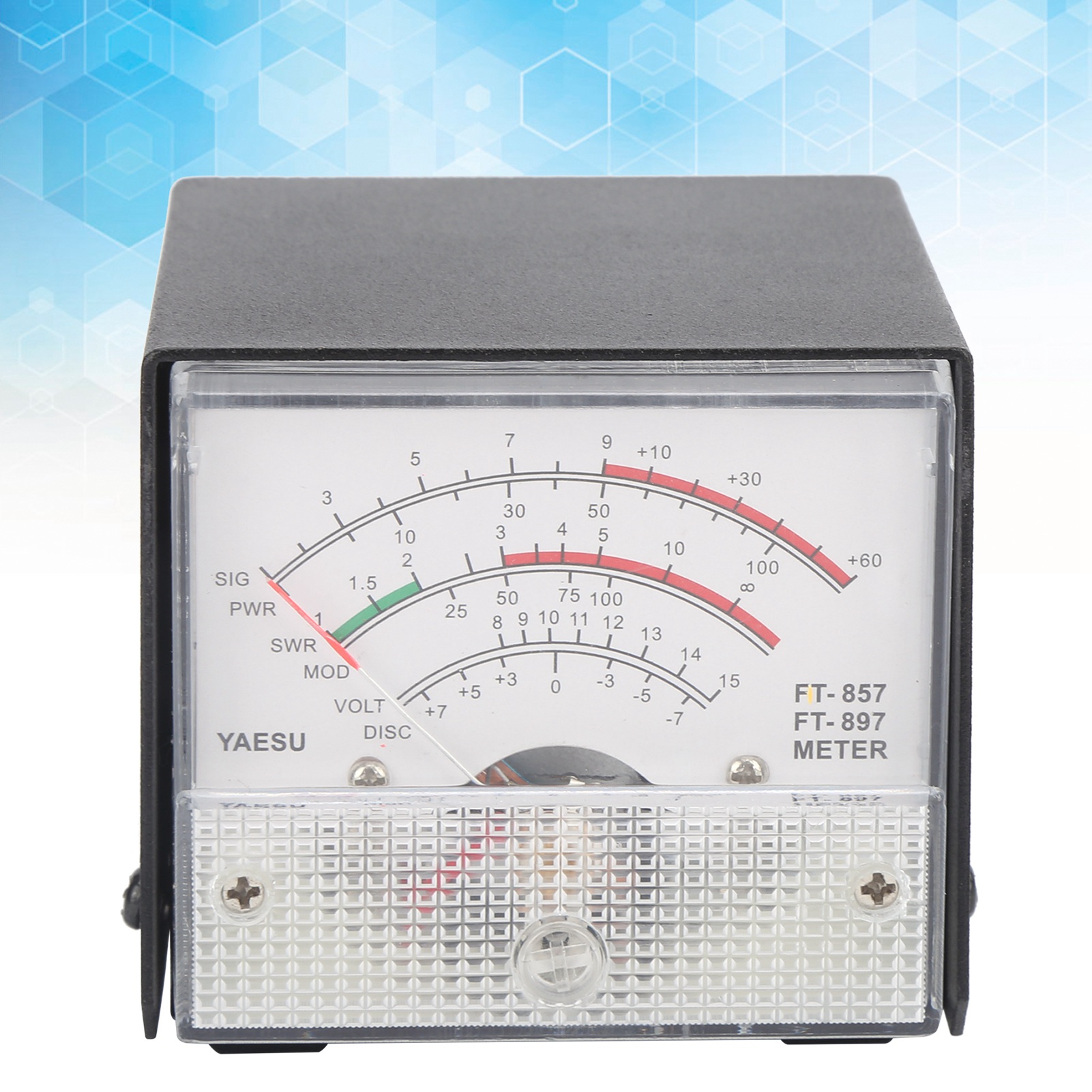 Bys459-1500 Externe Stoppuhr Swr-meter Yaesu Ft-857 Ft-897 Utility Model
