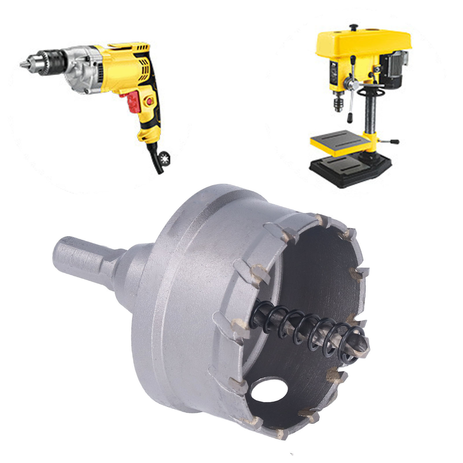 Hartmetall-lochsägenbohrer (tct), Bohrer Für Dicke Metalle, 60 Mm