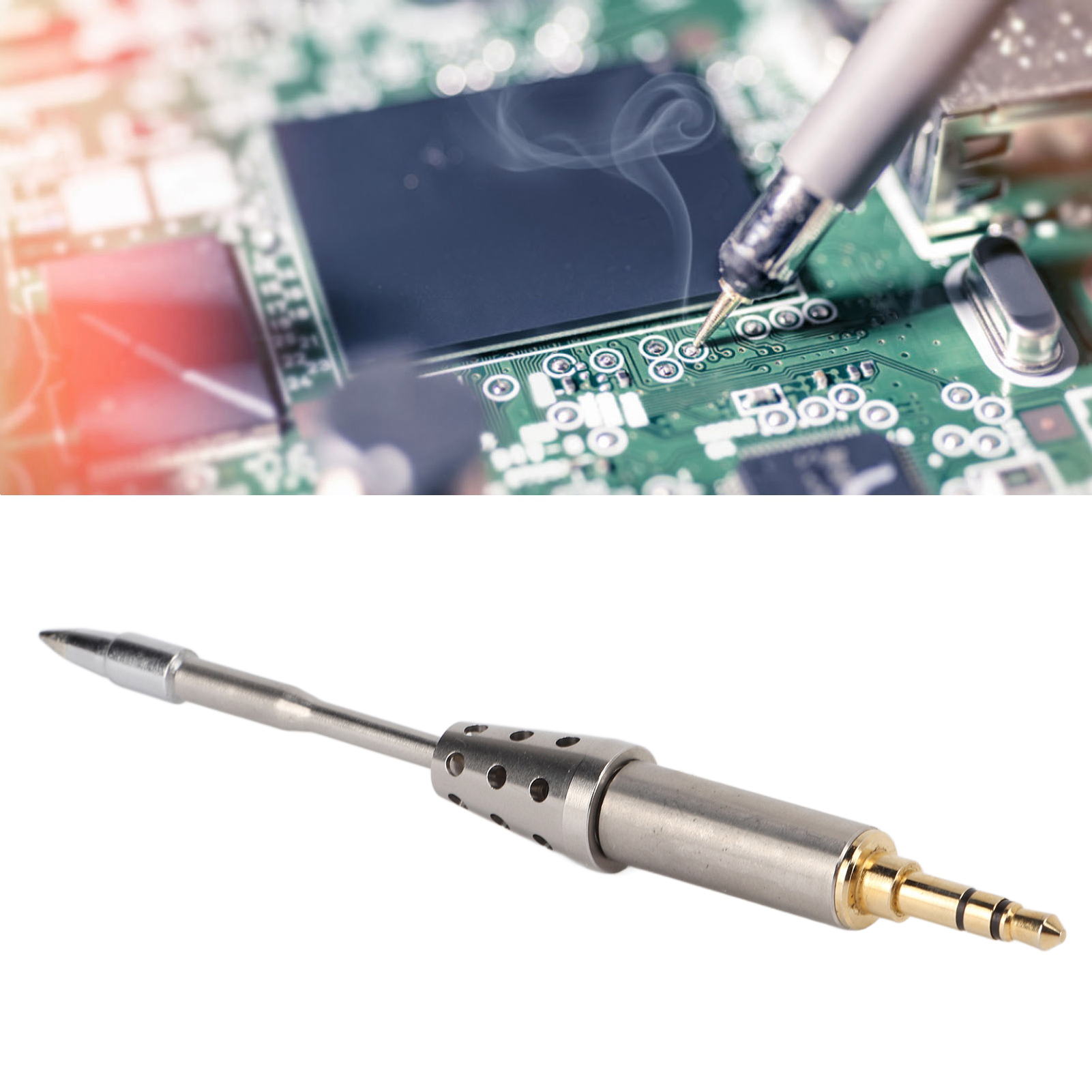 Der Lötkolben Ts80 Eignet Sich Zum Löten Mit Hochtemperaturbeständigen Intelligenten Lötspitzen, Einschließlich Flach-, Klingen- Und Hakenspitzen (ts-d25).
