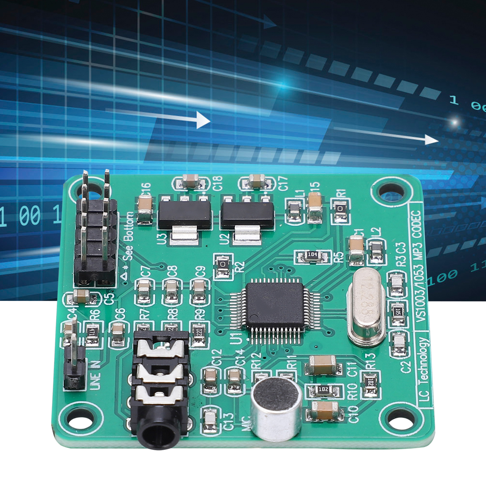 Vs1003 Modul: Mp3-audiodecoder Mit Integriertem Mikrofon