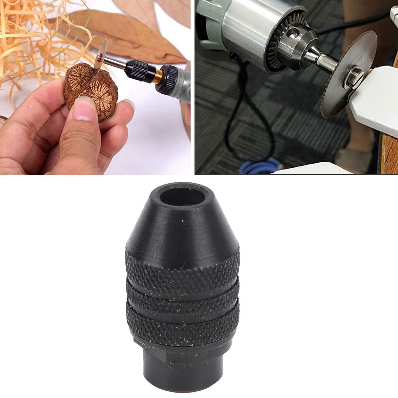 Zubehör Für Elektrische Schleifmaschinen, Universalfutter Für Elektrische Schleifmaschinen, Mini-universal-dreibackenfutter, Langer Schaft M80,75