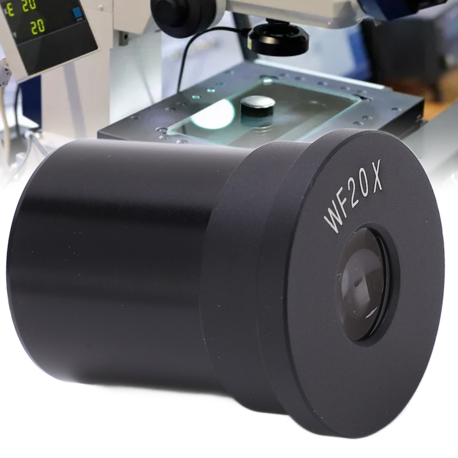 Mikroskopokular, Biologisches Okular, Weitwinkelokular, Hochauflösendes Wf-20x
