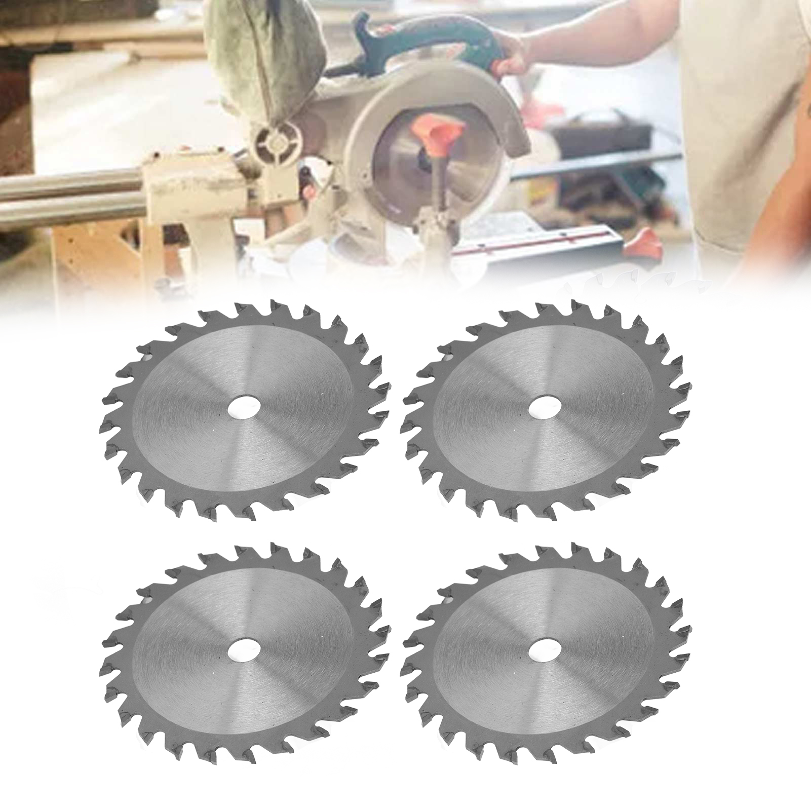 Ich Verkaufe 4 Mini-hartmetall-sägeblätter Mit Einer Länge Von 24 Zoll (85 Mm X 24 Mm X 15 Mm).