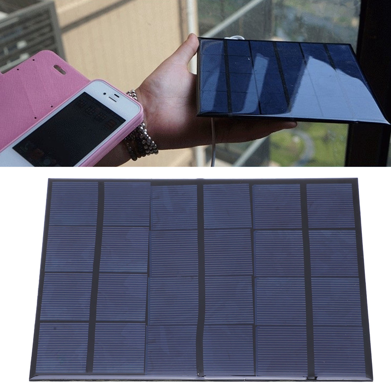 3,5-w-6-v-solarladegerät, Solar-powerbank Für Mobiltelefone