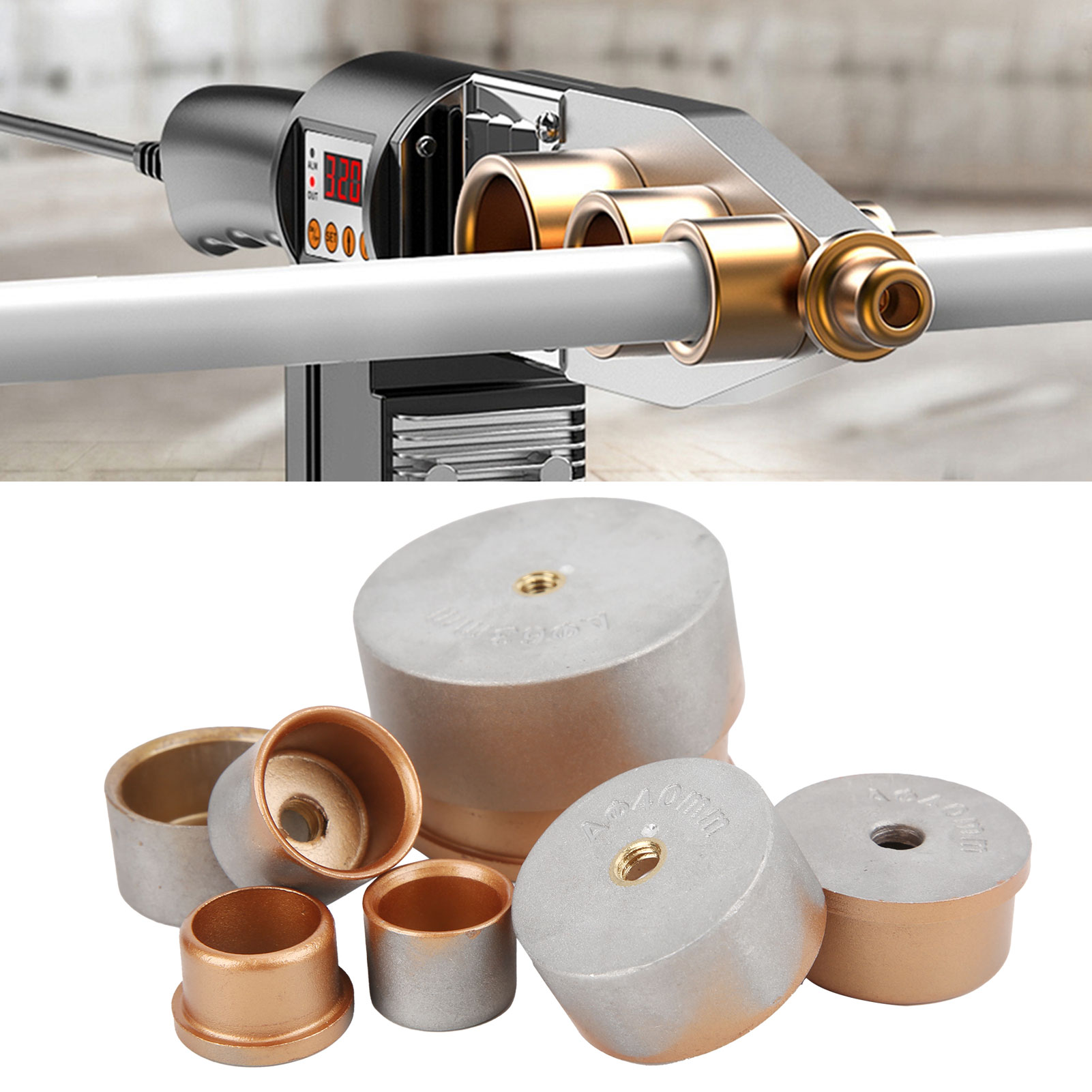 Ppr-rohrschweißdüsensatz, Düsenkopfsatz Für Heißschweißrohrmaschine Für 63 Mm/40 Mm/32 Mm/25 Mm/20 Mm.