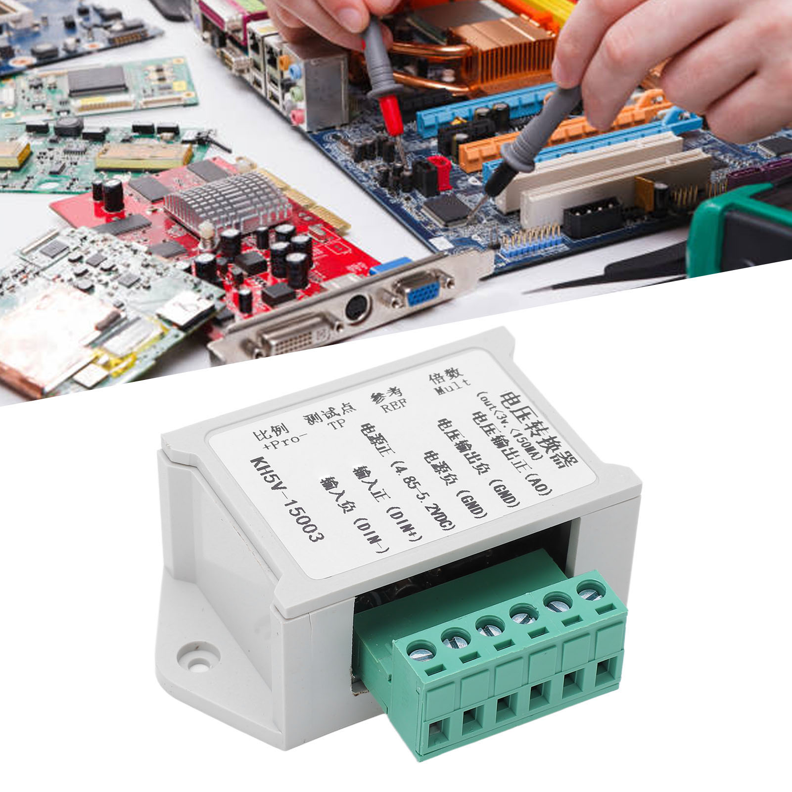 Multifunktionales Pwm-spannungswandlermodul, Digital-analog-wandlung, 0–2 V/3 V Hochstrom-pwm-ausgang (150 Ma)