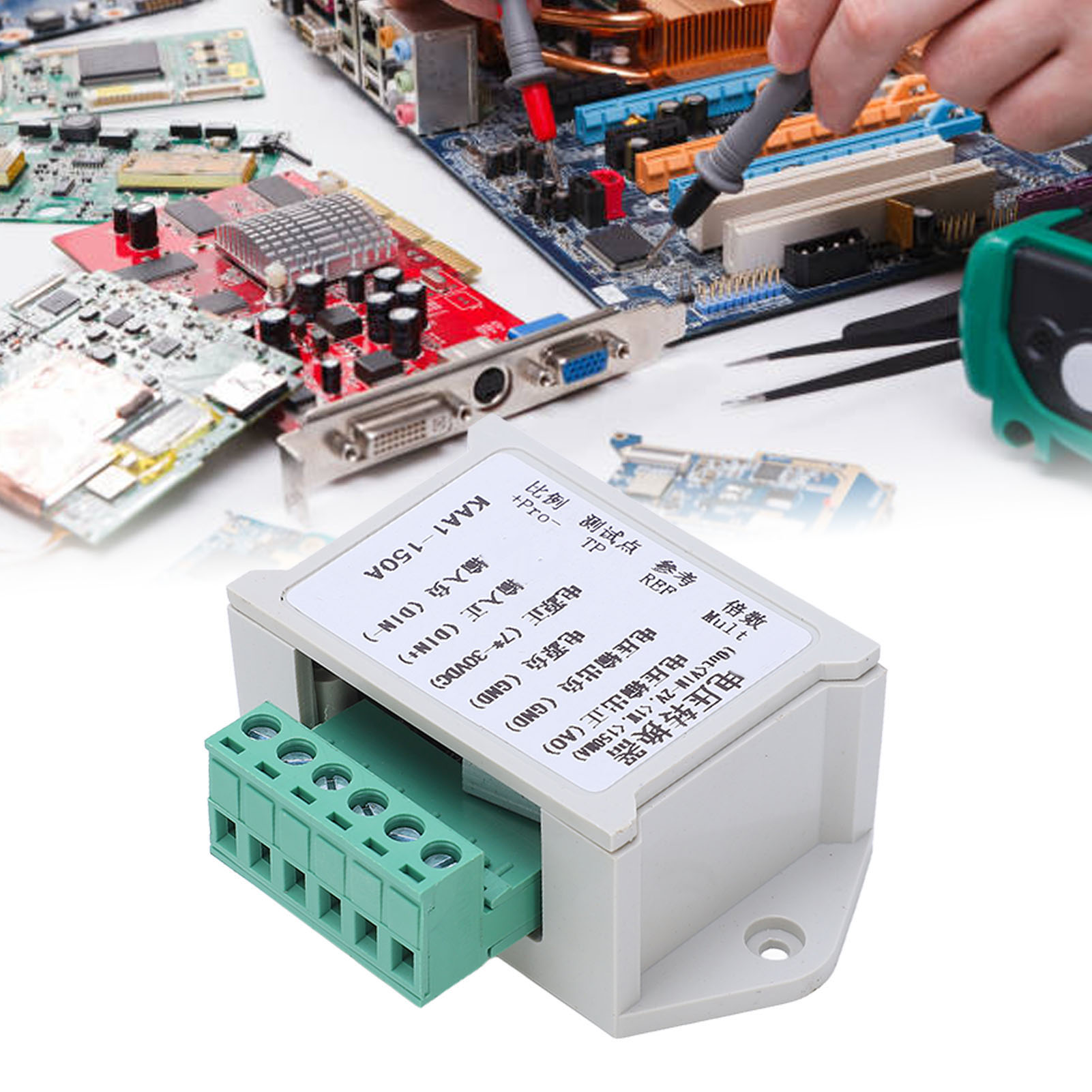 Multifunktionales Pwm-spannungswandlermodul (digital-analog-wandlung) Mit Einstellbarem Spannungsbereich (0-5v/10v)