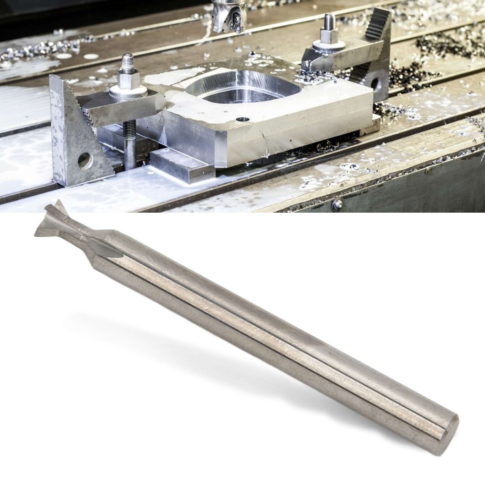 5-mm-hartmetall-schwalbenschwanzfräser, 5 X 60° X 50 Mm