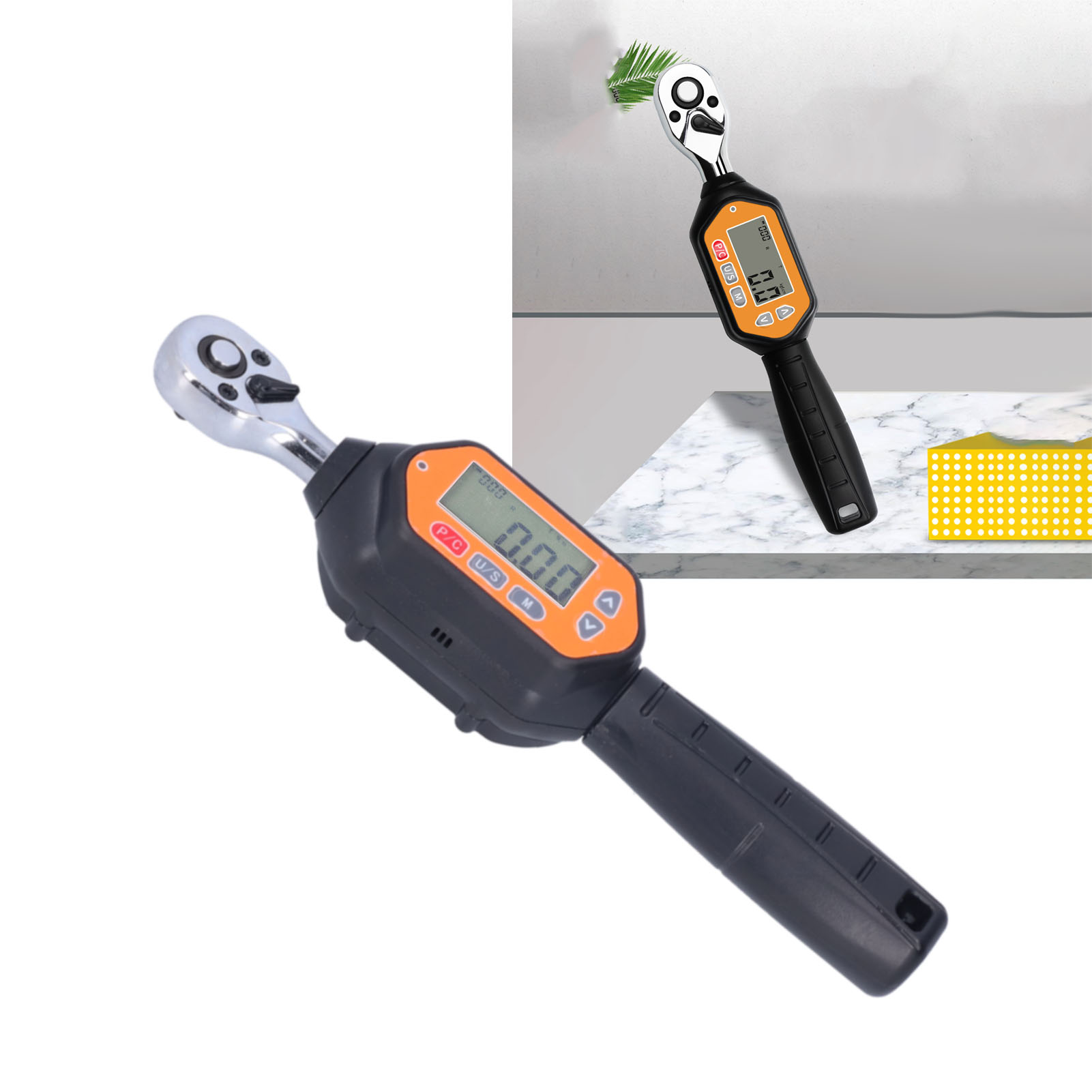 Swm-10 Miniatur-digitaldrehmomentschlüssel, 10 Nm Drehmoment, Kurzer Griff, Einstellbarer Drehmomentschlüssel, 1/4-zoll-antrieb, Voreingestellter Drehmomentschlüssel