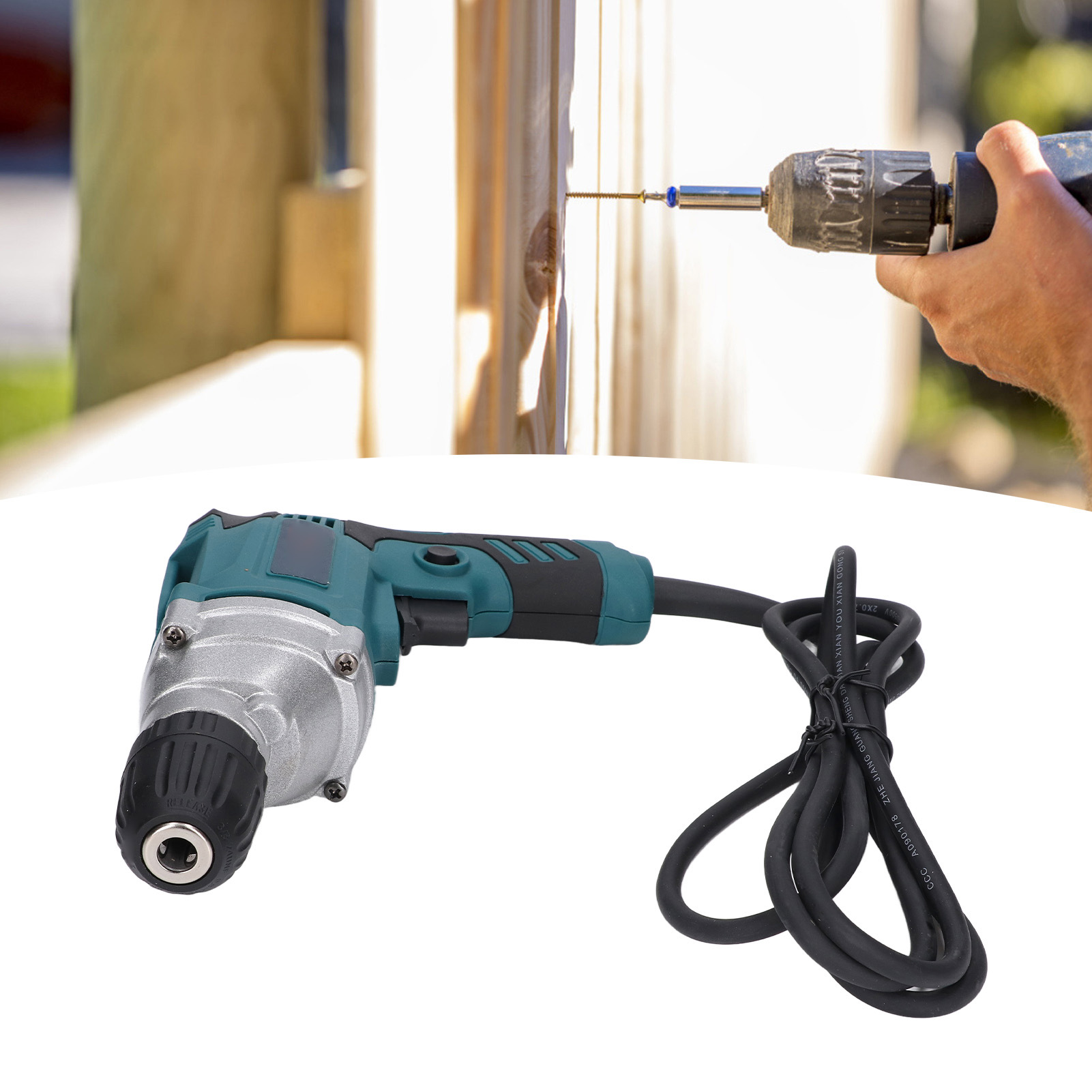 220v 3-101a Elektrische Bohrmaschine, Spezielle Elektrische Bohrmaschine Für Farbigen Stahl, 10mm Vorwärts- Und Rückwärtslauf, Werkzeug In Industriequalität, 760w.