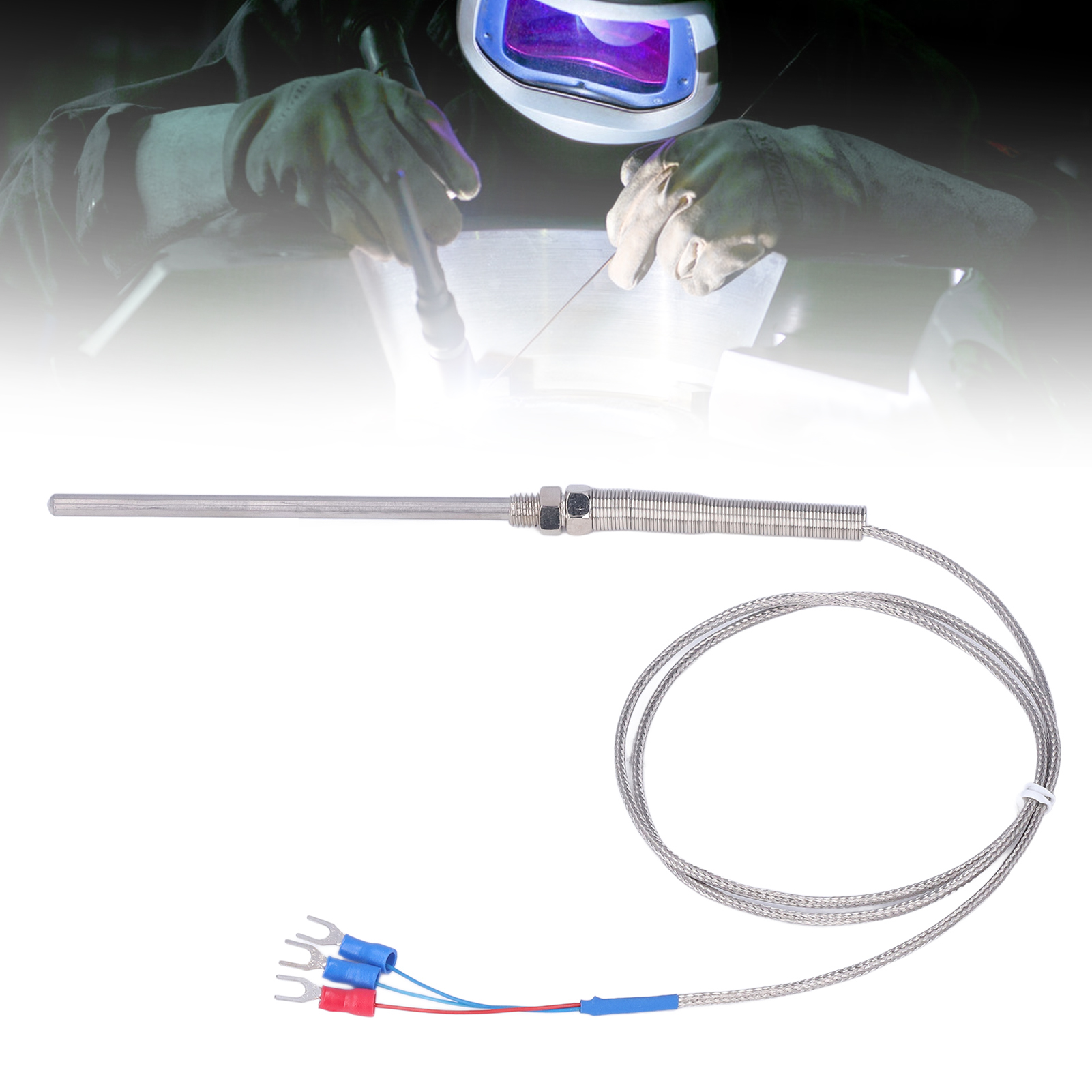 Berm® Pt100 Thermoelement, 1 Meter Und 100 Mm Sonde