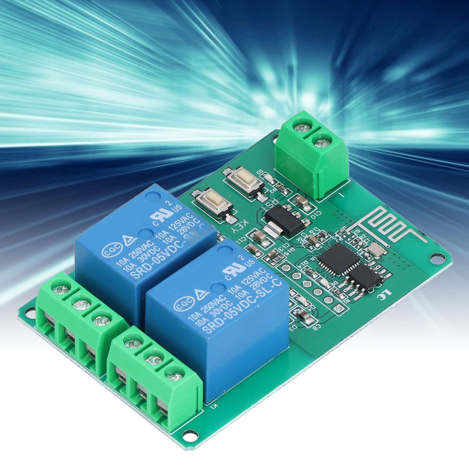Esp8266 5v Dual-/single-channel-wlan-repeater Für Iot Smart Home Mit Mobiler App Und Fernbedienung (dual-channel)
