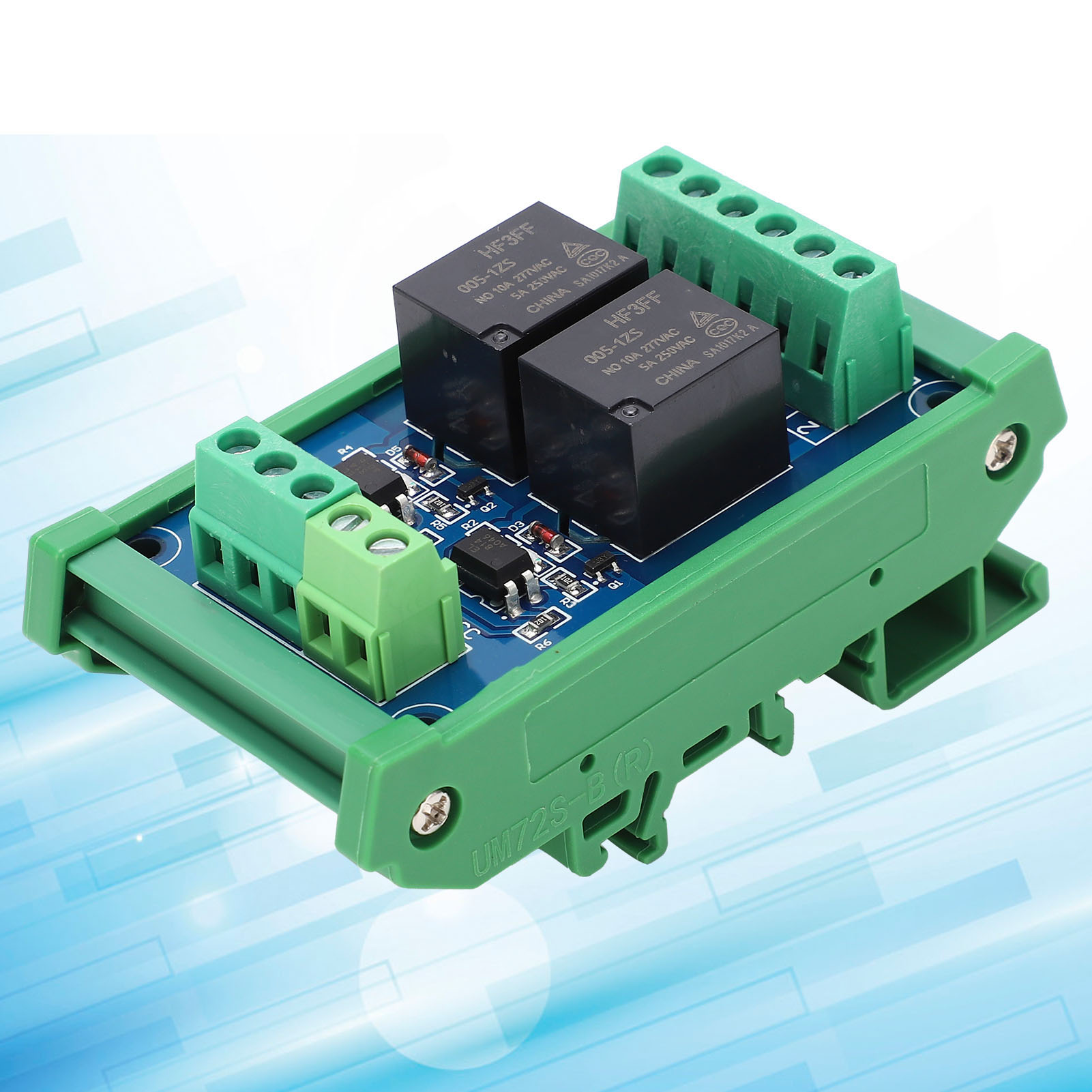 Zweikanaliges Optokoppler-isolationsrelaismodul, Signalverstärkerplatine Für 5v-sps-mikrocontroller