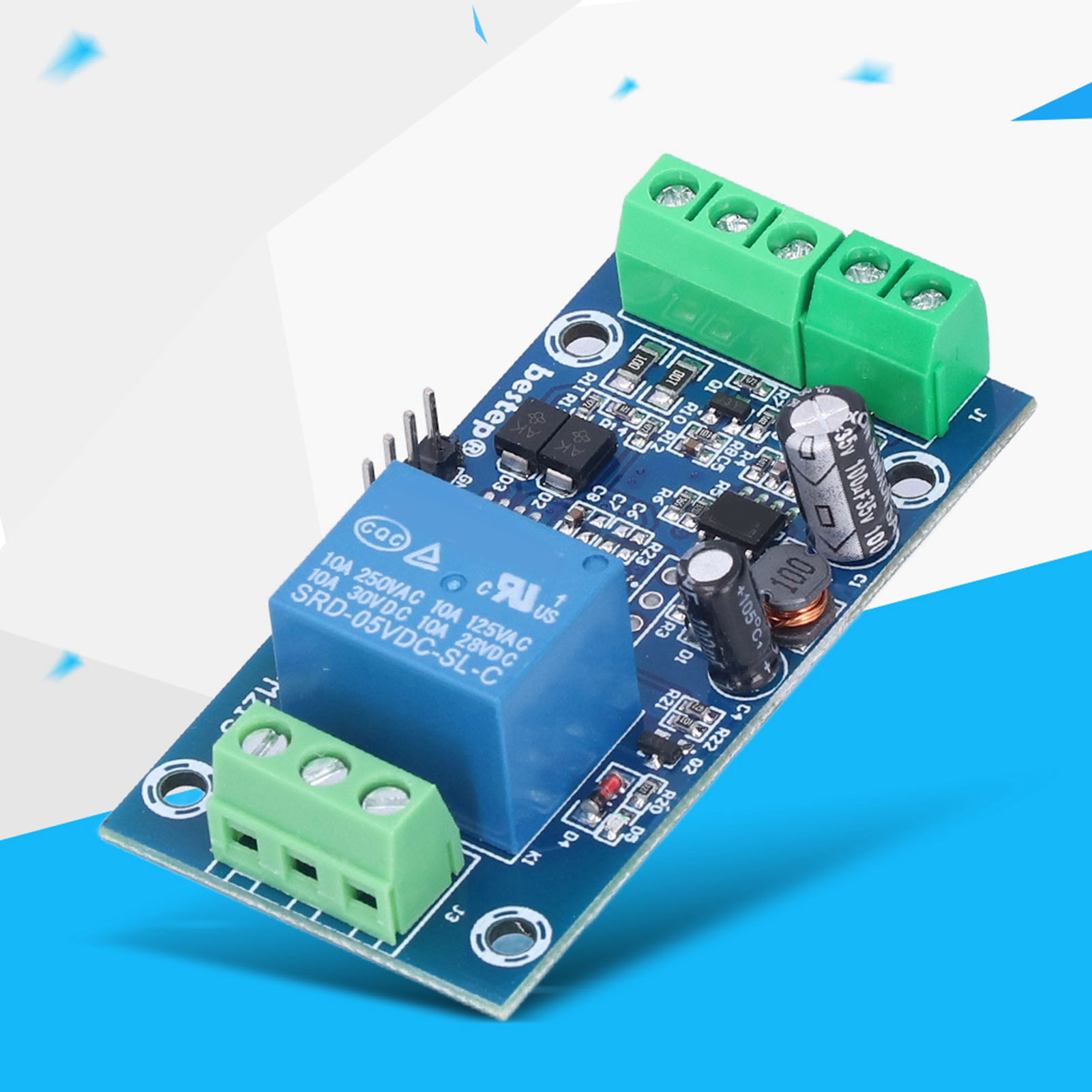 7-24v 1-kanal Modbus Rtu Relaismodul Mit Rs485/ttl Ein-/ausgang Und Verpolungsschutz.