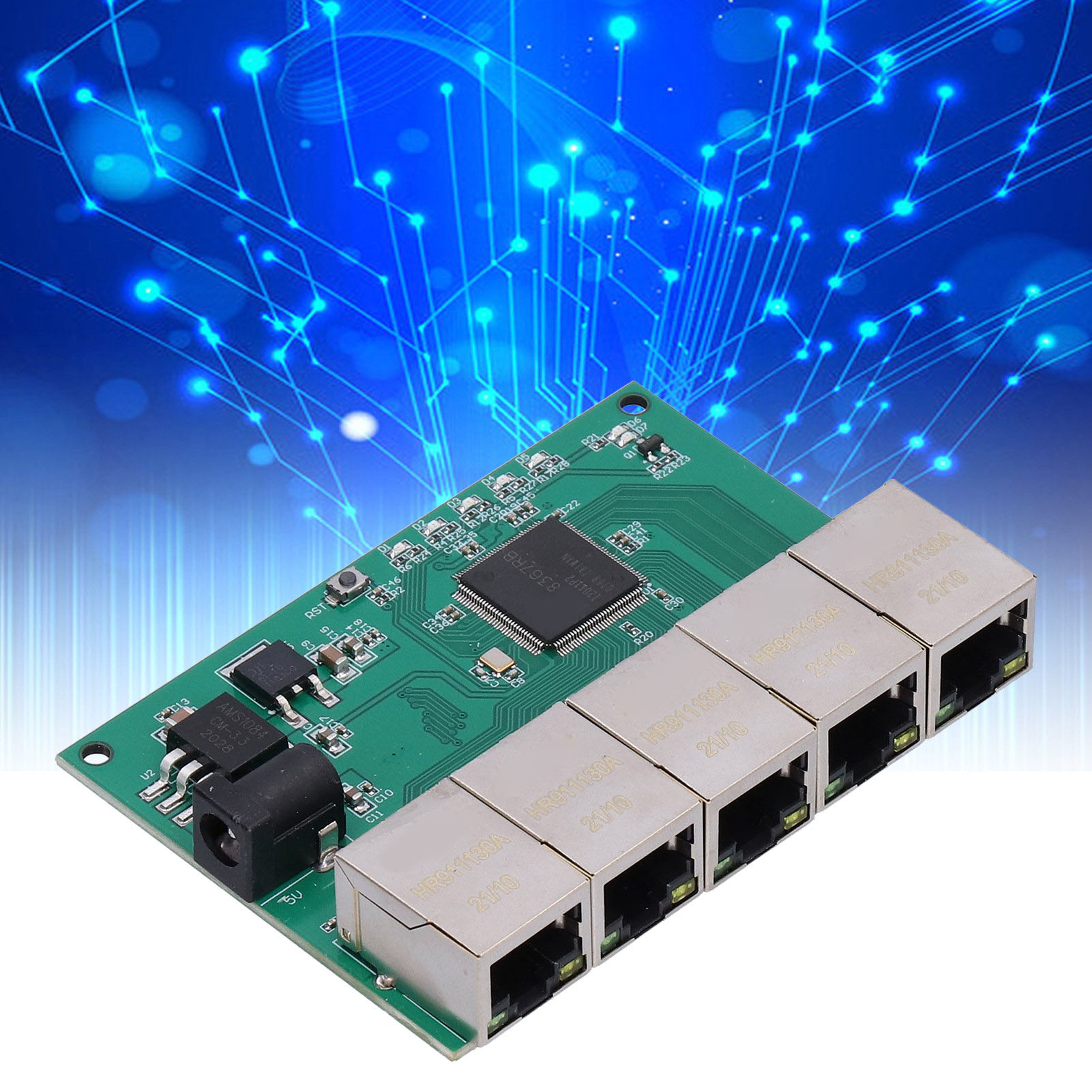 Vollständiges 5-port-gigabit-switching-modul Basierend Auf Rtl8367rb