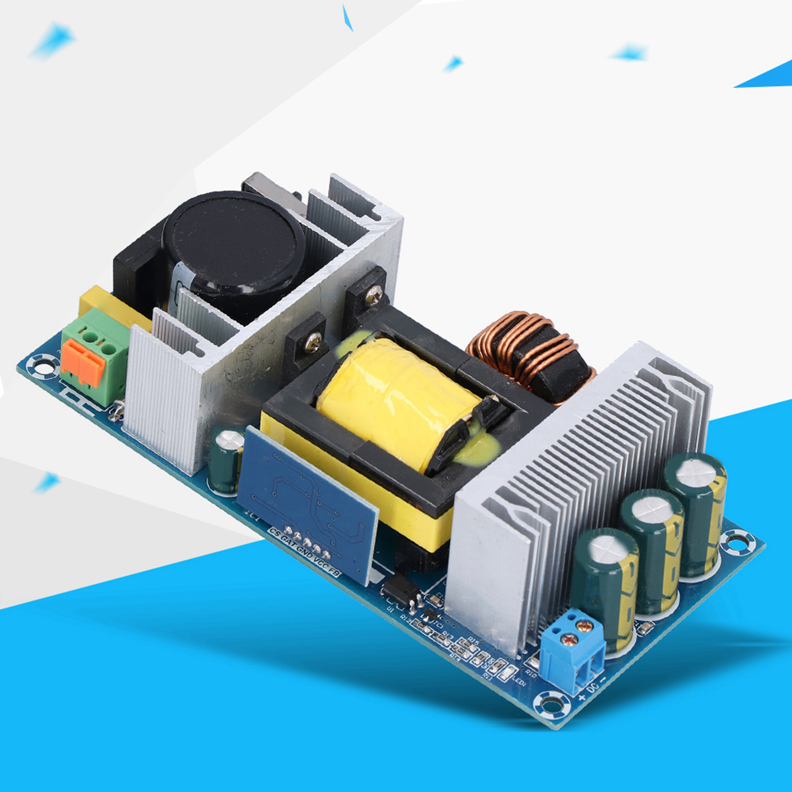 Hochleistungs-schaltnetzteilplatine (300 W, Ac 170–260 V) Mit Relaismodul Und Steuerung, Unbestückt, Integrierte Ac/dc-trennung