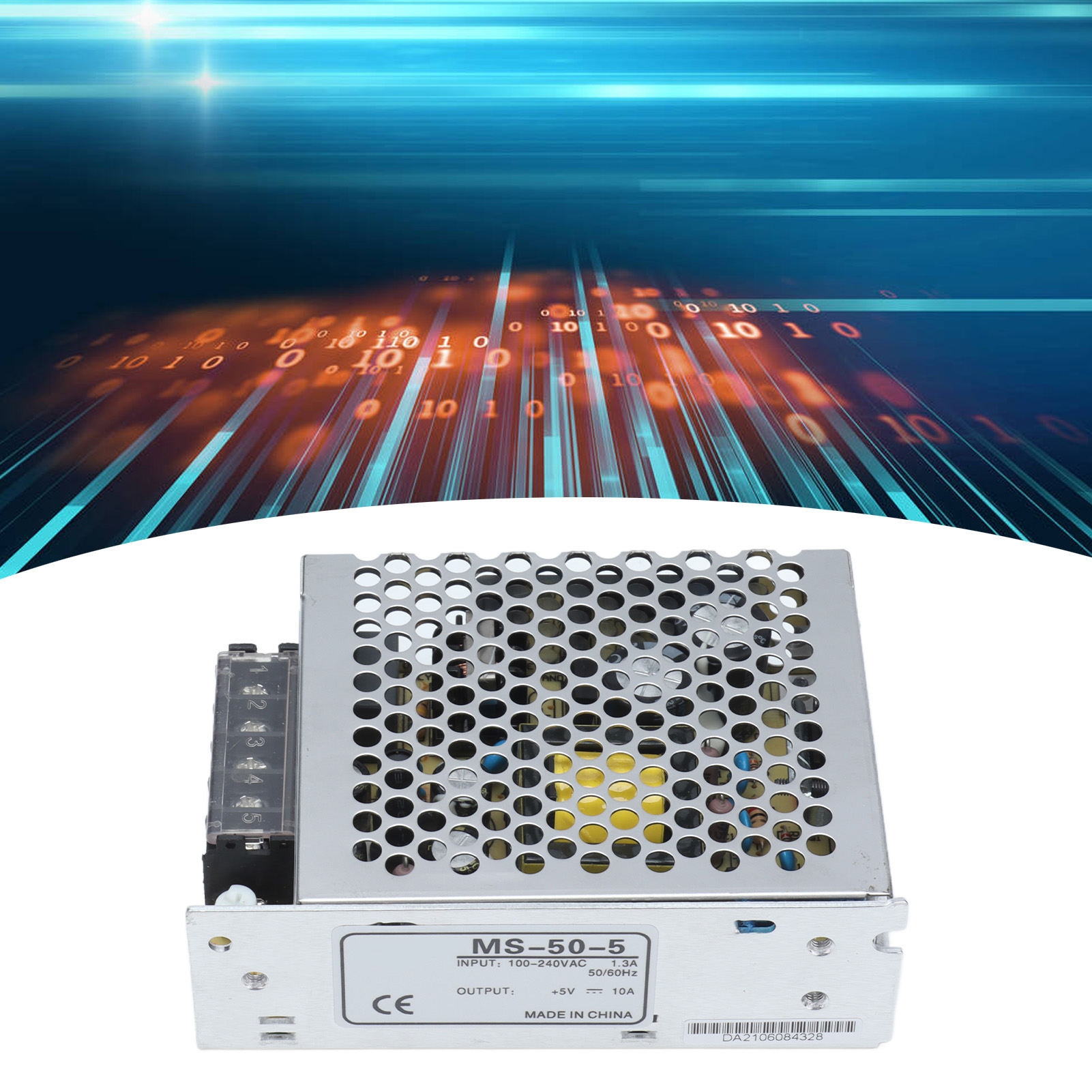 Berm Led-netzteil 100–240 V Ac, 50 W Schaltnetzteil Ms-50-5