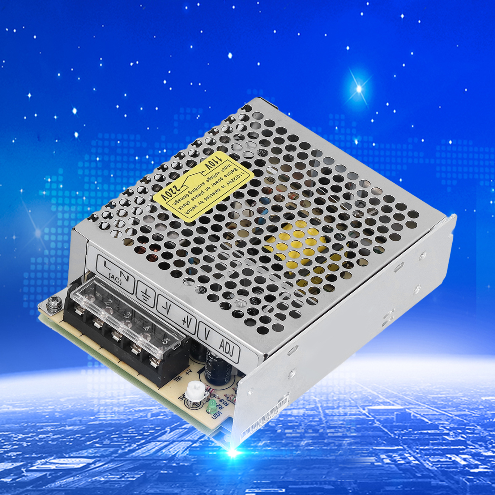 Berm Led-netzteil 100–120 V Ac / 200–240 V Ac, 35-w-überwachungskamera-netzteil, Schaltnetzteil S-35-24