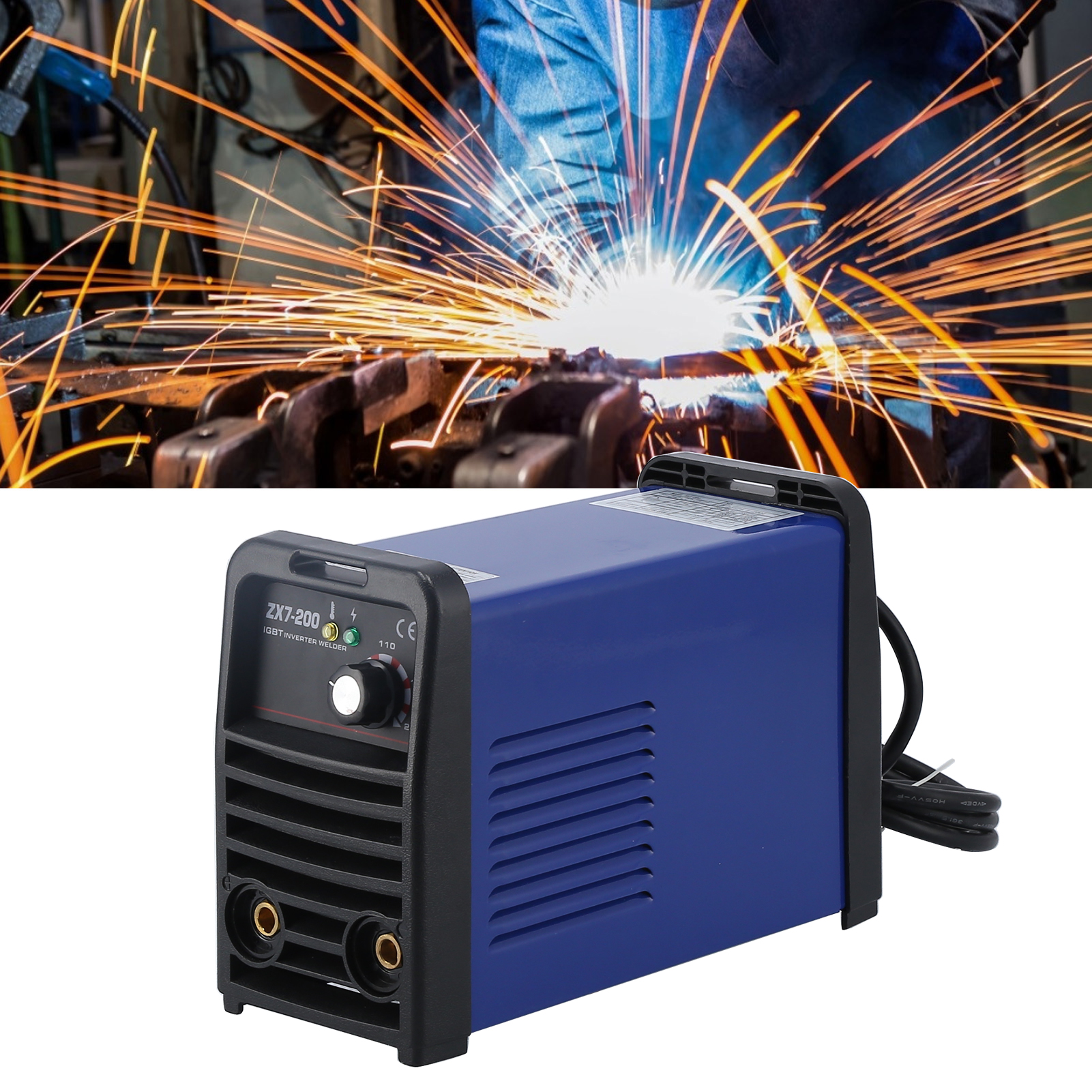 Zx7-200 Inverter-gleichstrom-handschweißgerät, Mma200 Schweißgerät, 220-v-stecker (europäischer Standard)