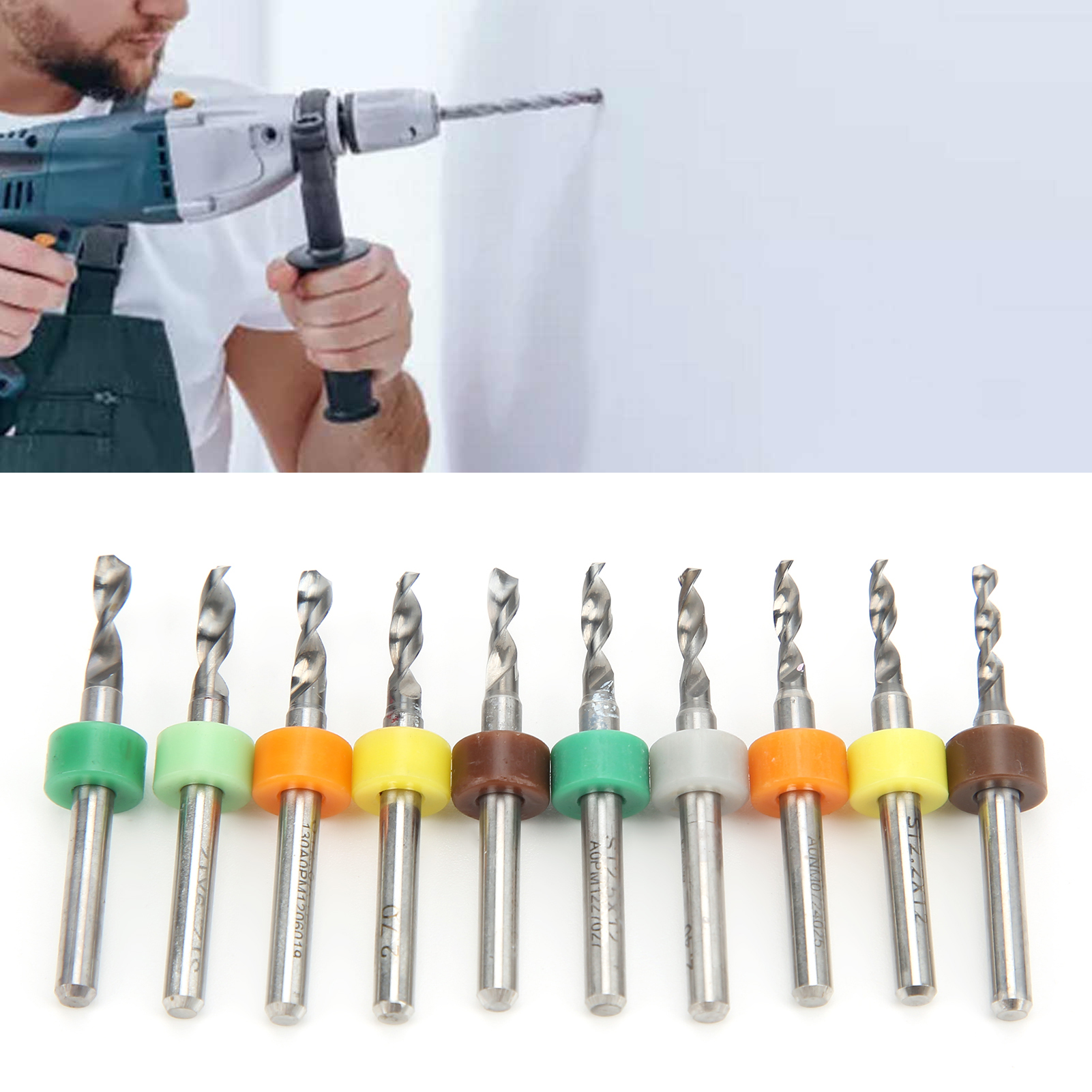 Wolframkarbid-spiralbohrer Für Leiterplatten, 2,1 Bis 3,0 Mm