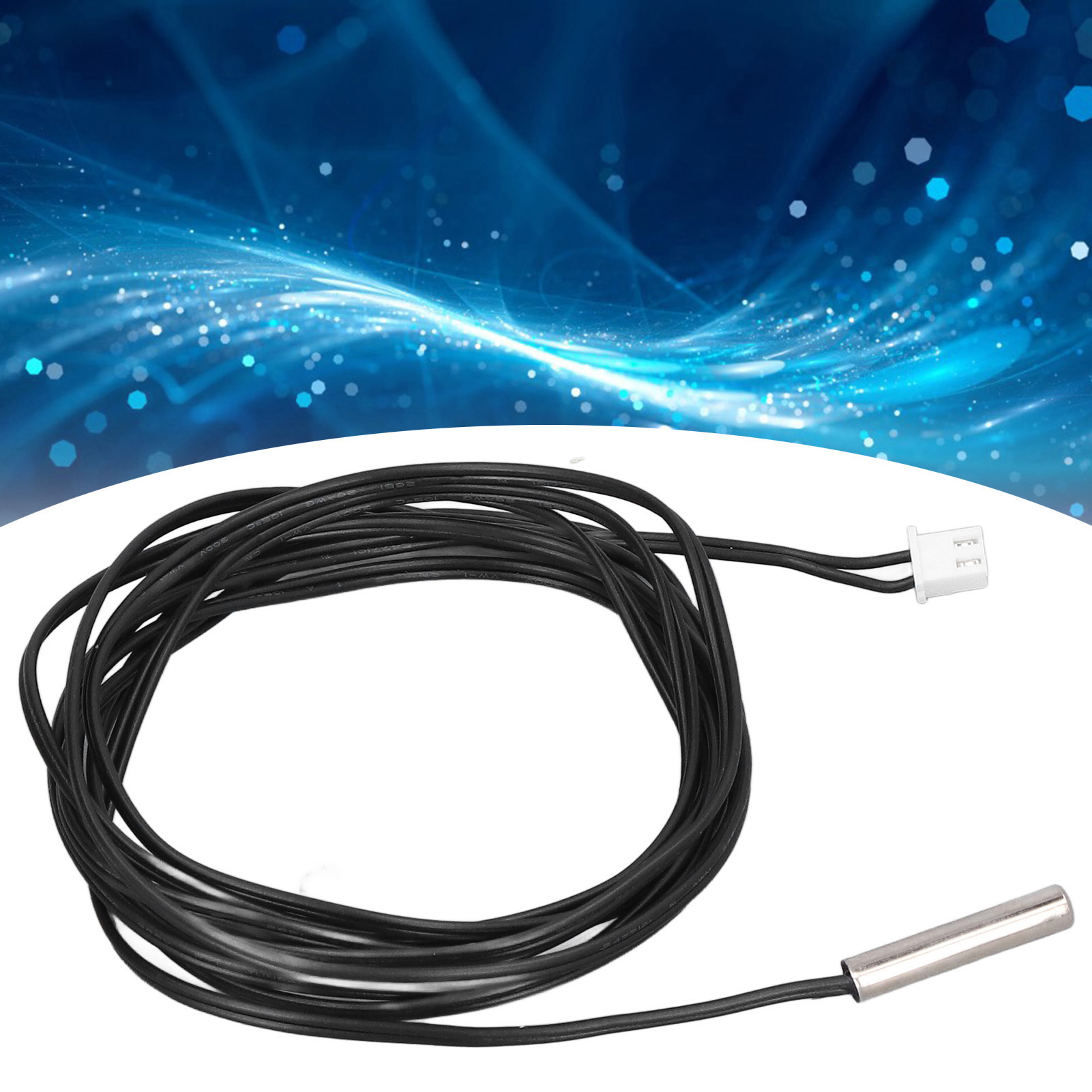 Verkauft In 10er-packungen, 2 M Kabel, 5 X 25 Mm Zylindrischer Ntc-thermistor, 100 Kω, Referenz B3950