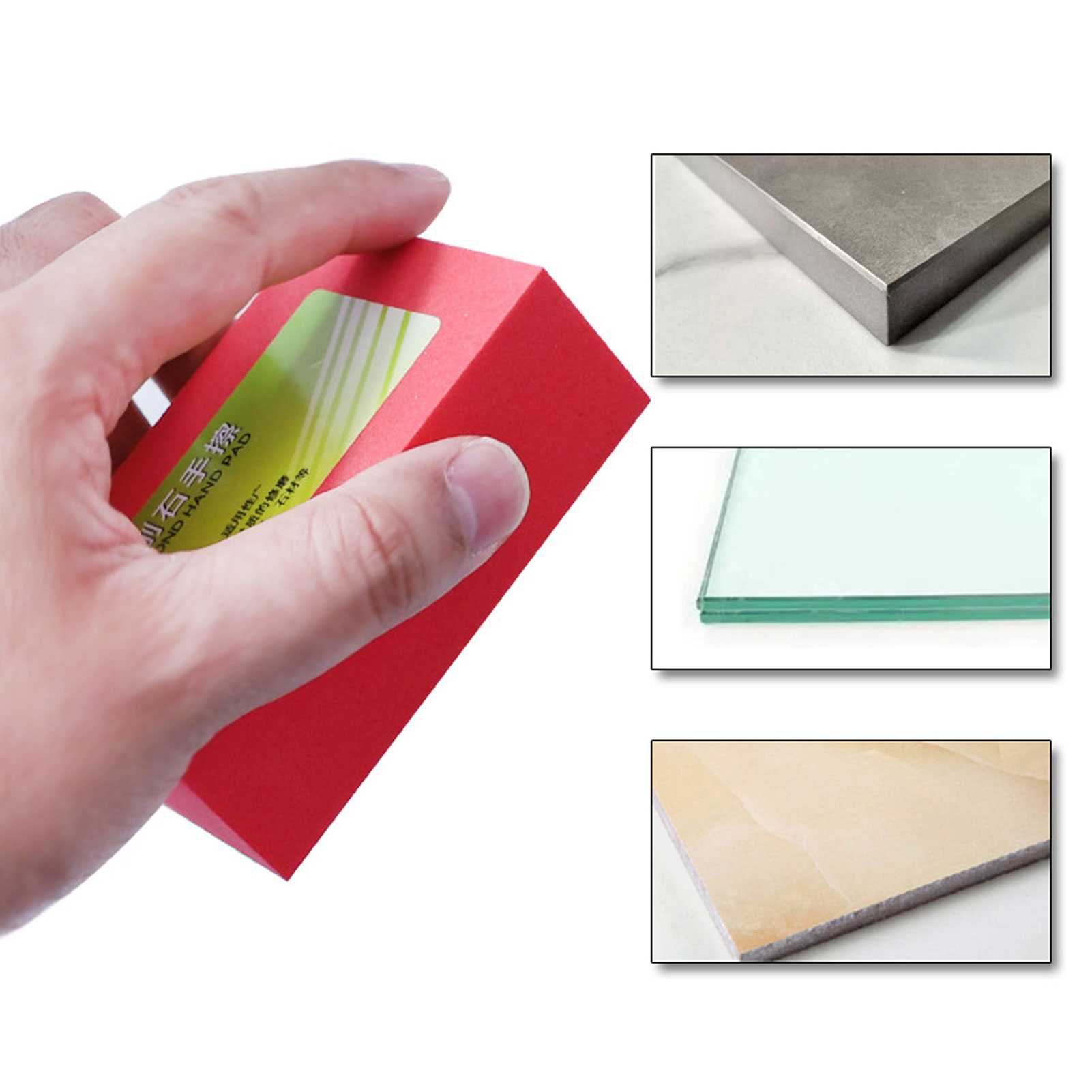 Manuelles Diamantpolieren Zum Trimmen, Polieren Und Entgraten Von Keramikfliesen, -platten Und Glas.