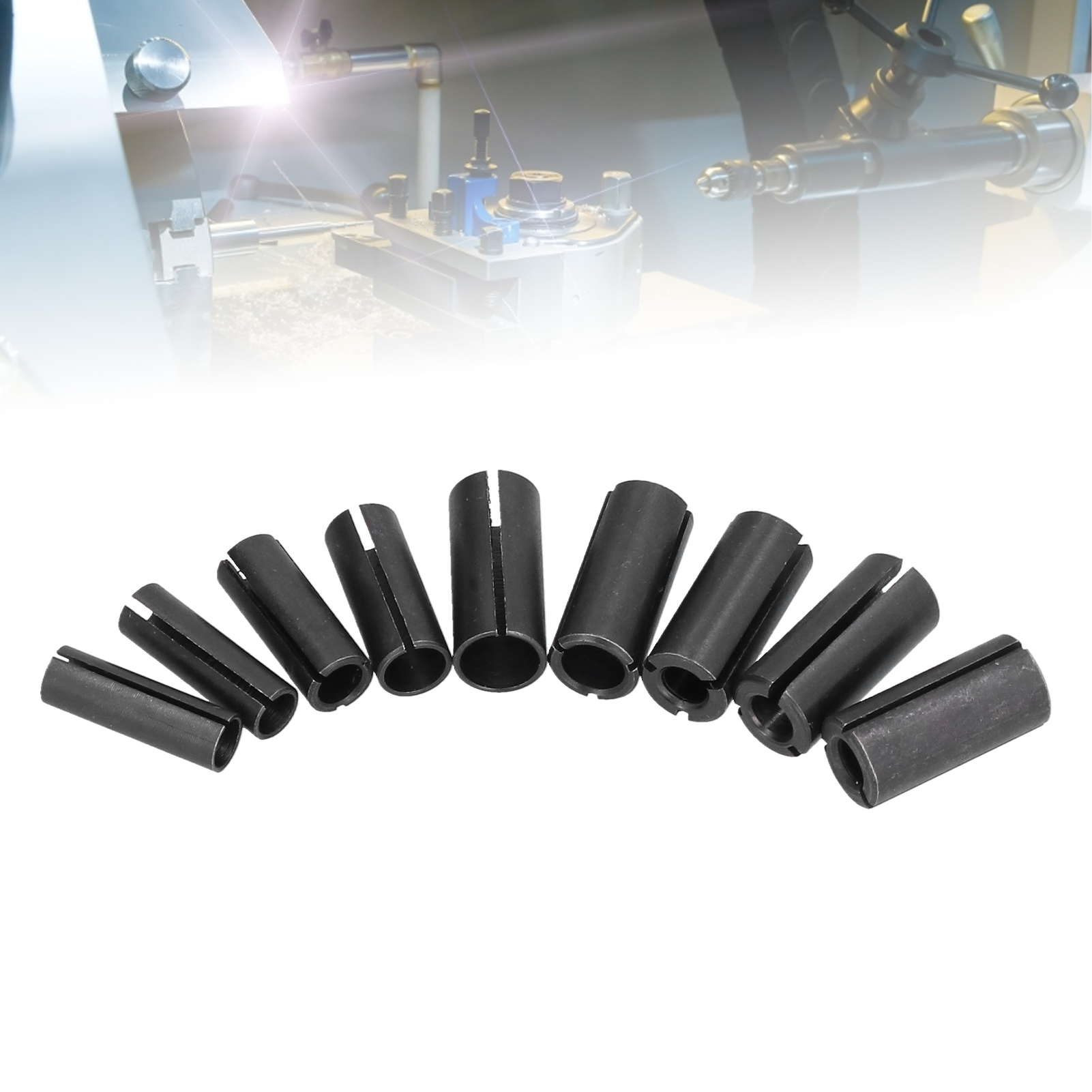 Umrüstadapter Für Fräser (9er-set): Spannzange Für Gravier- Und Trimmmaschinen