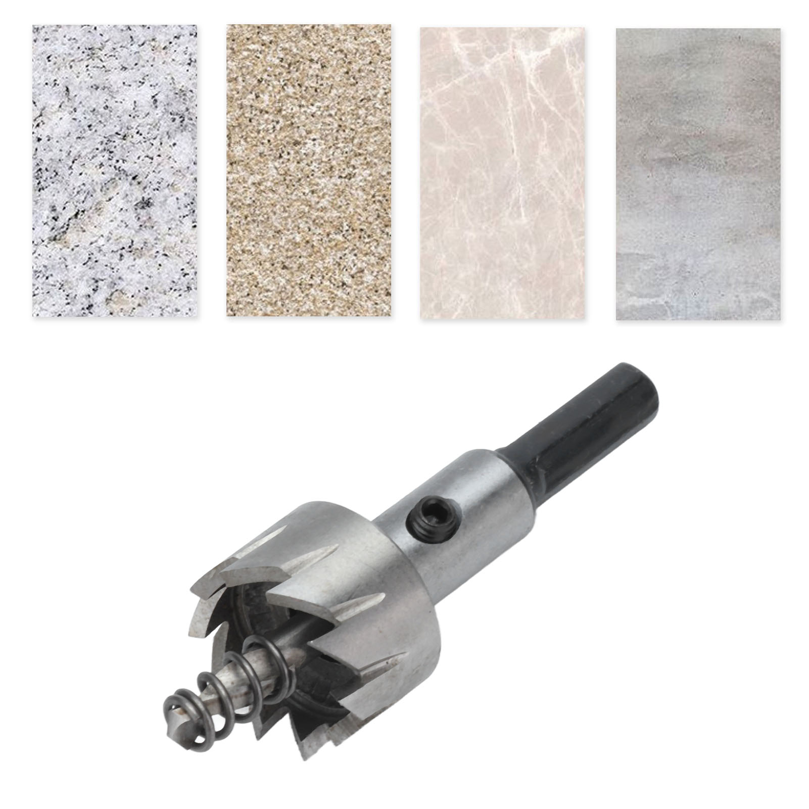 Lochsäge Für Holzbearbeitung, Aufweitbohrer Für Metall, 23-mm-bohrer Für Dicke Eisenplatten (lieferung In Luftpolsterfolie Verpackt)