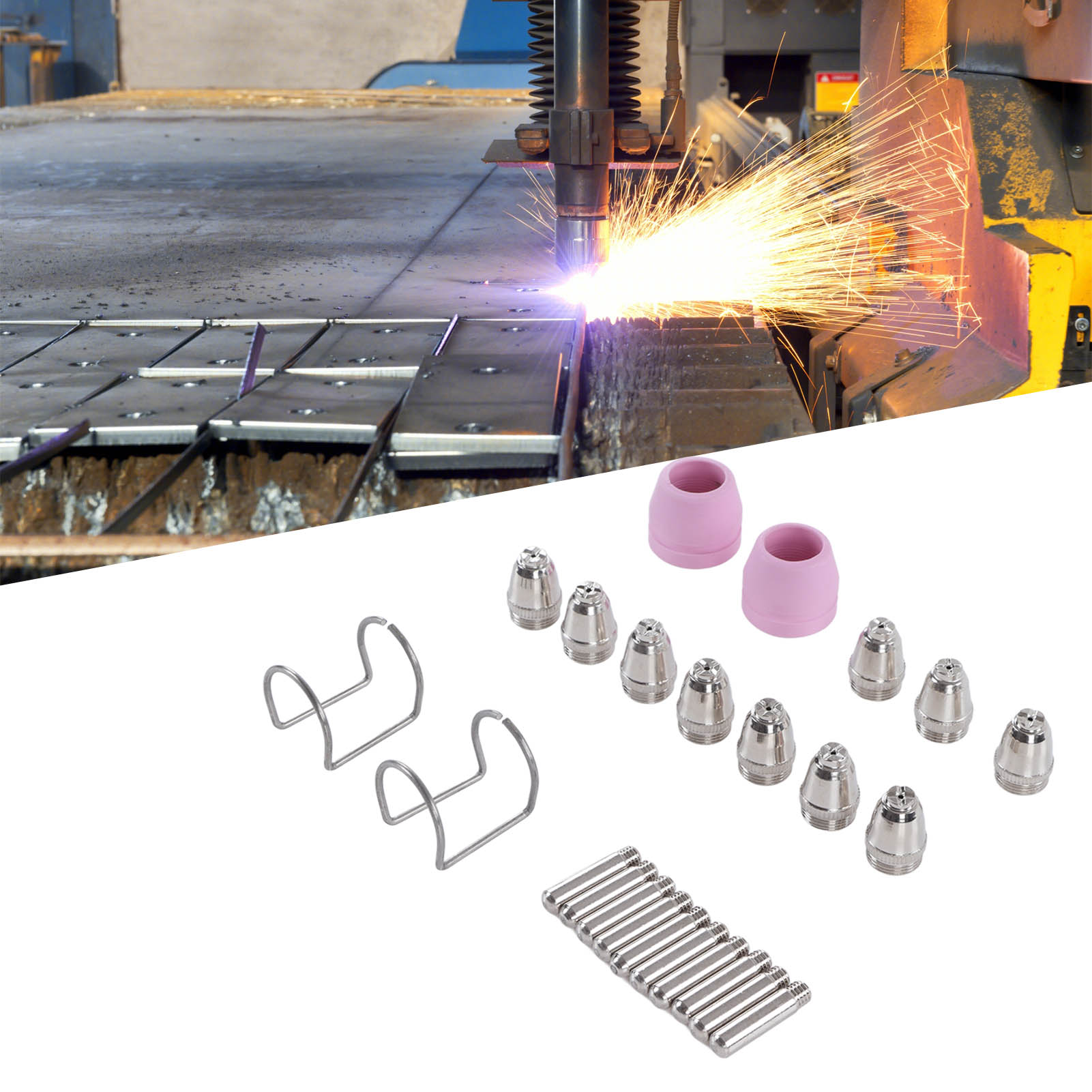 24-elektroden-set Für Ag60/sg55 Luftplasma-schneidbrenner