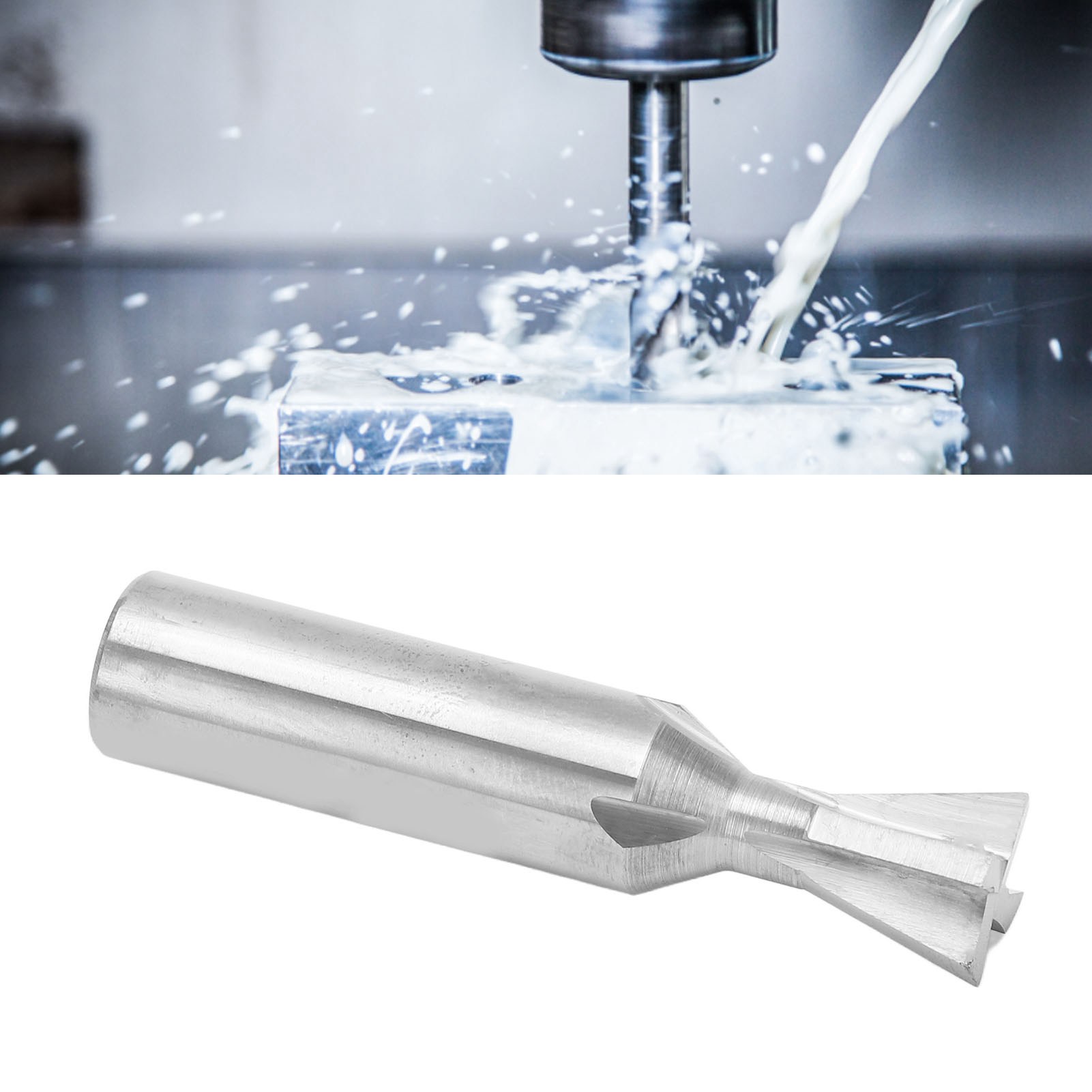 12-mm-schwalbenschwanzfräser, Hartmetall-nutfräser, 12 X 75° X 60 Mm