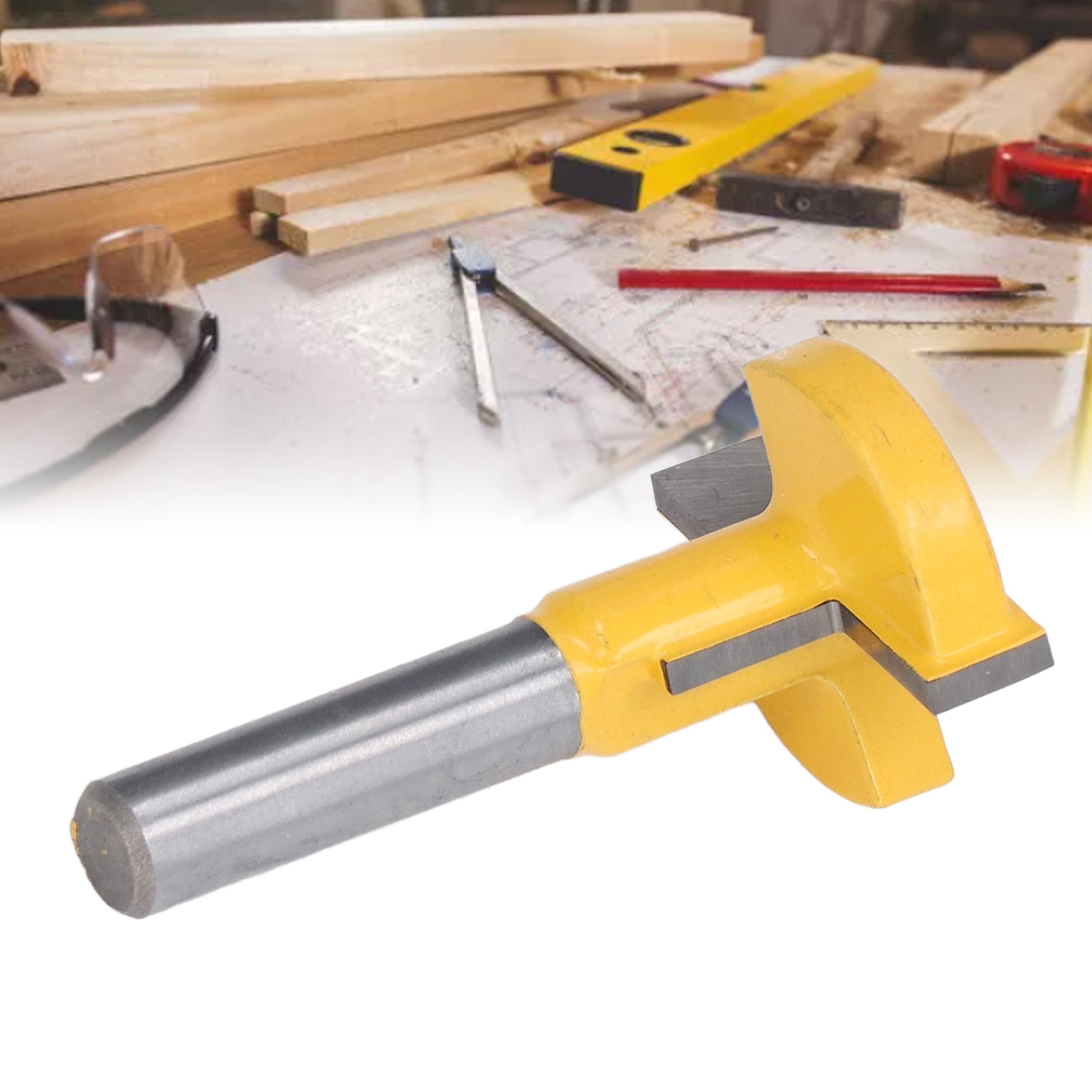 Gerader T-förmiger Nutfräser, 8 Mm Schienenfräser Mit T-nut, Profilbohrer Für Fräsmaschinen, Nutfräser, Holzbearbeitungsfräser.