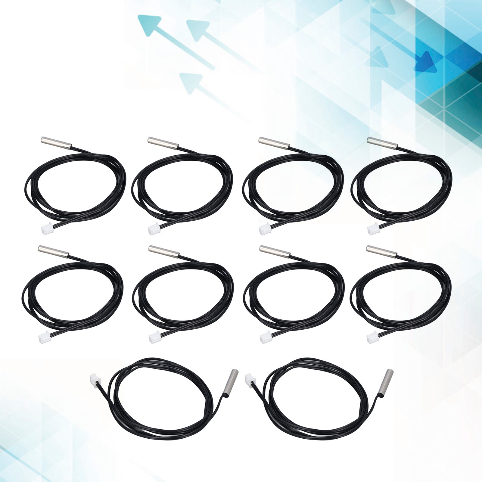 Verkauft In 10er-packungen, 1 M Kabel, 5 X 25 Mm Zylindrischer Ntc-thermistor, 100 Kω, Referenz B3950