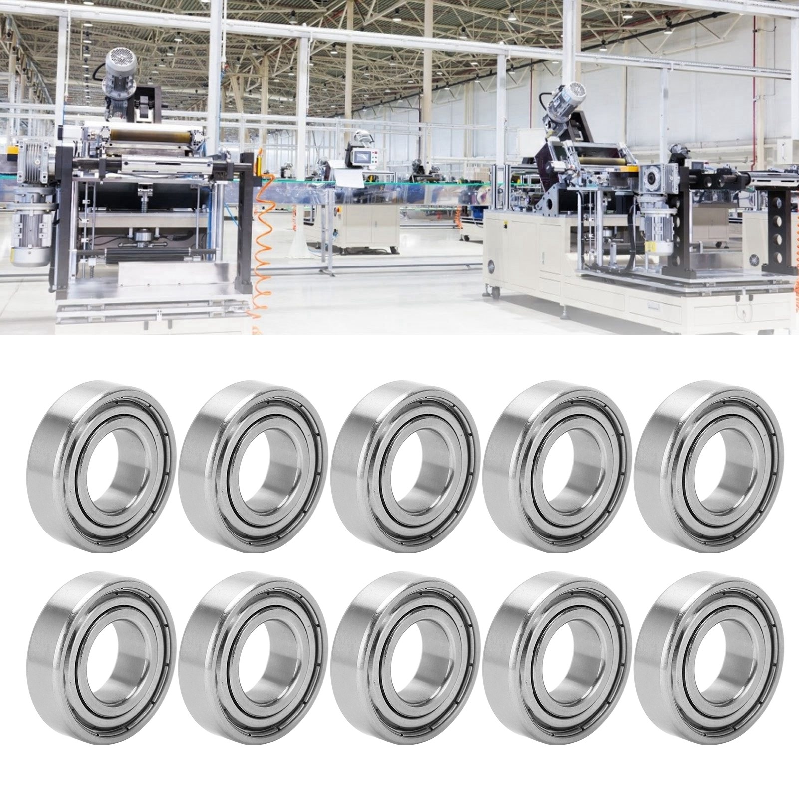 Edelstahllager S6003zz, Miniaturlager 35 X 17 X 10 Mm