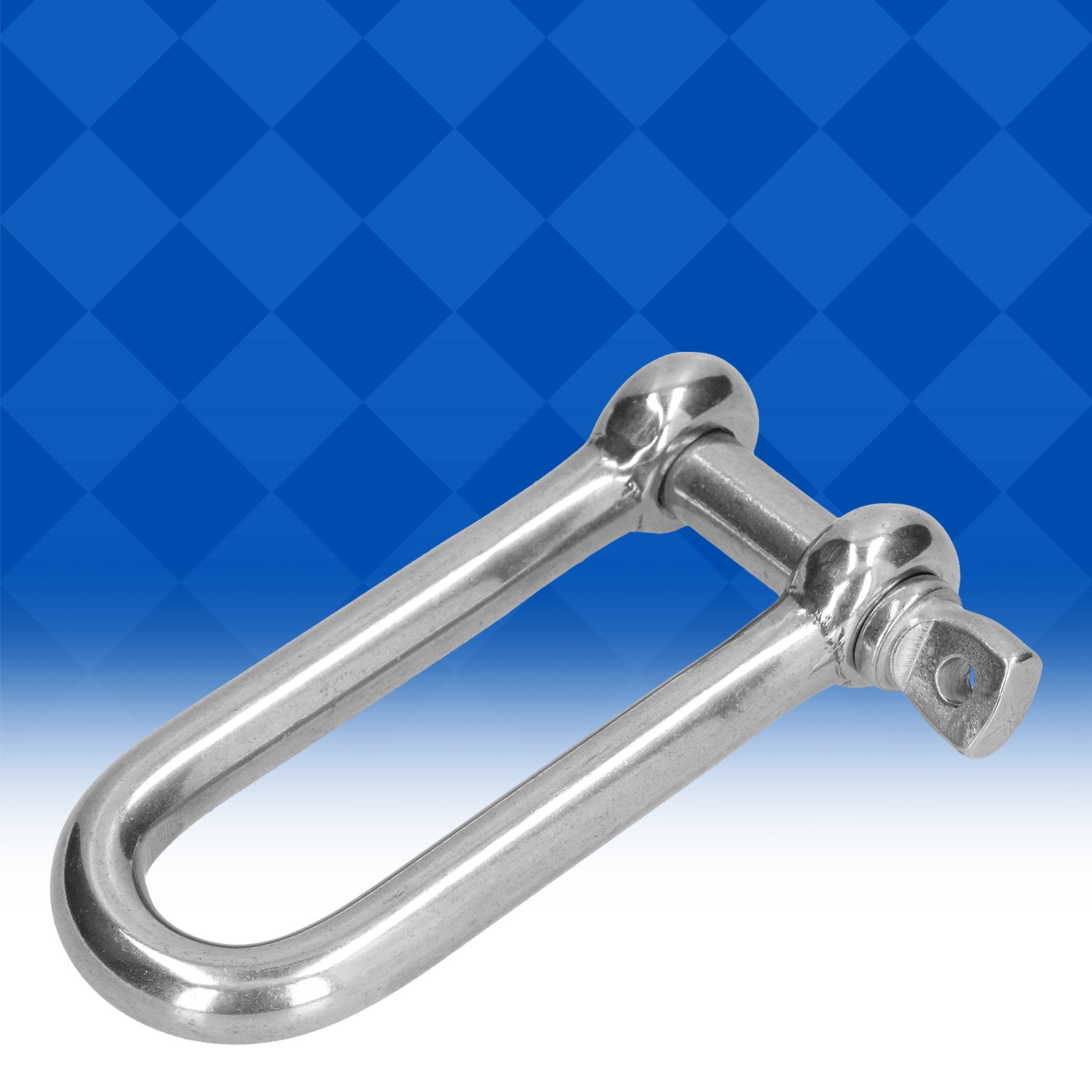 10 Lange D-förmige Schäkel Aus Edelstahl 304, M5