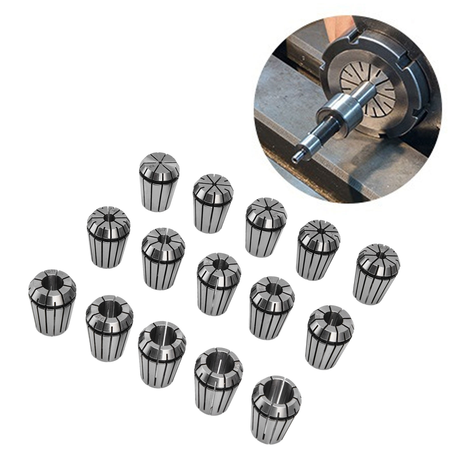 Er25-bohrfuttersatz 2-16 Mm X 1 Mm