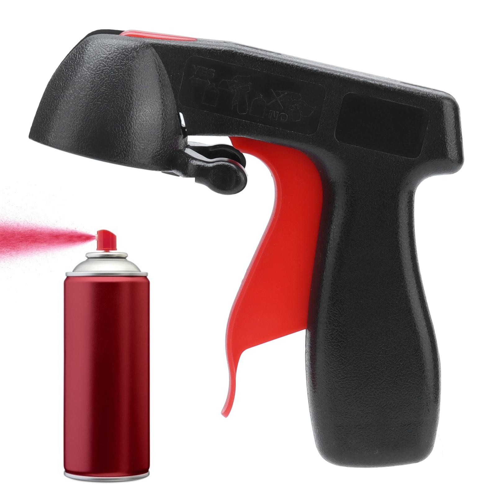 Sprühpistolengriff, Farbspritzpistole, Manuelle Kunststoff-farbspritzpistole, Farbhilfsmittel, Fahrzeugfolierung, Sprühlackierung