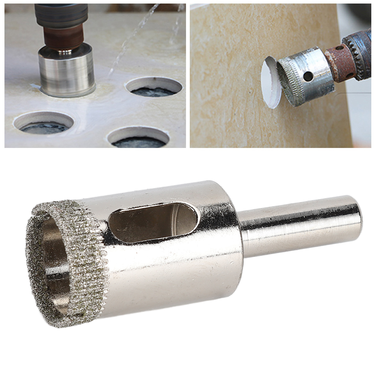 20-mm-lochsägenbohrer Zum Bohren Verschiedener Materialien, Einschließlich Harter Und Spröder Materialien (2 Stück).