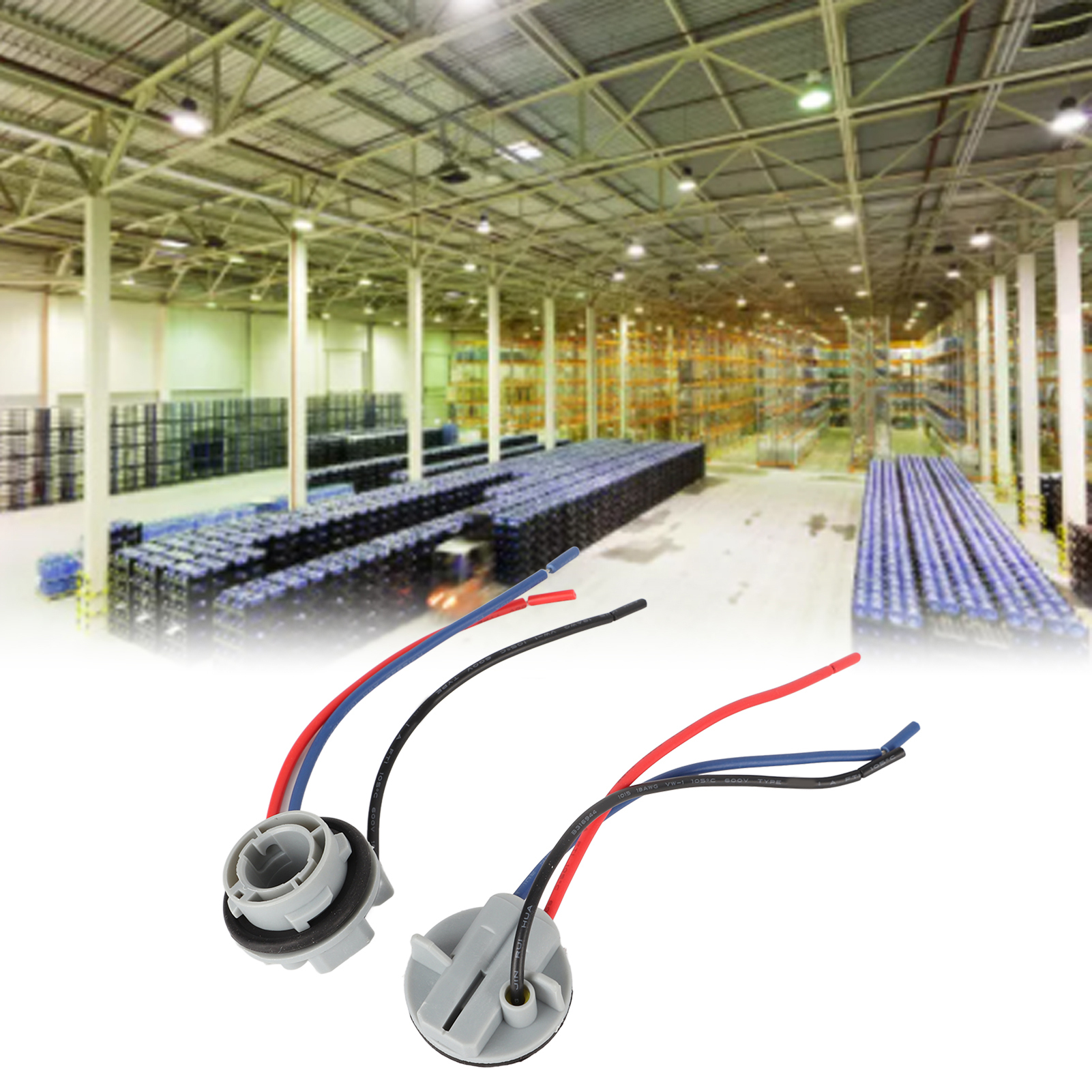 1157-1 Kabelbaum Für Bay15d Doppelkontakt-led-lampenfassung (weiblich), Kupferdraht
