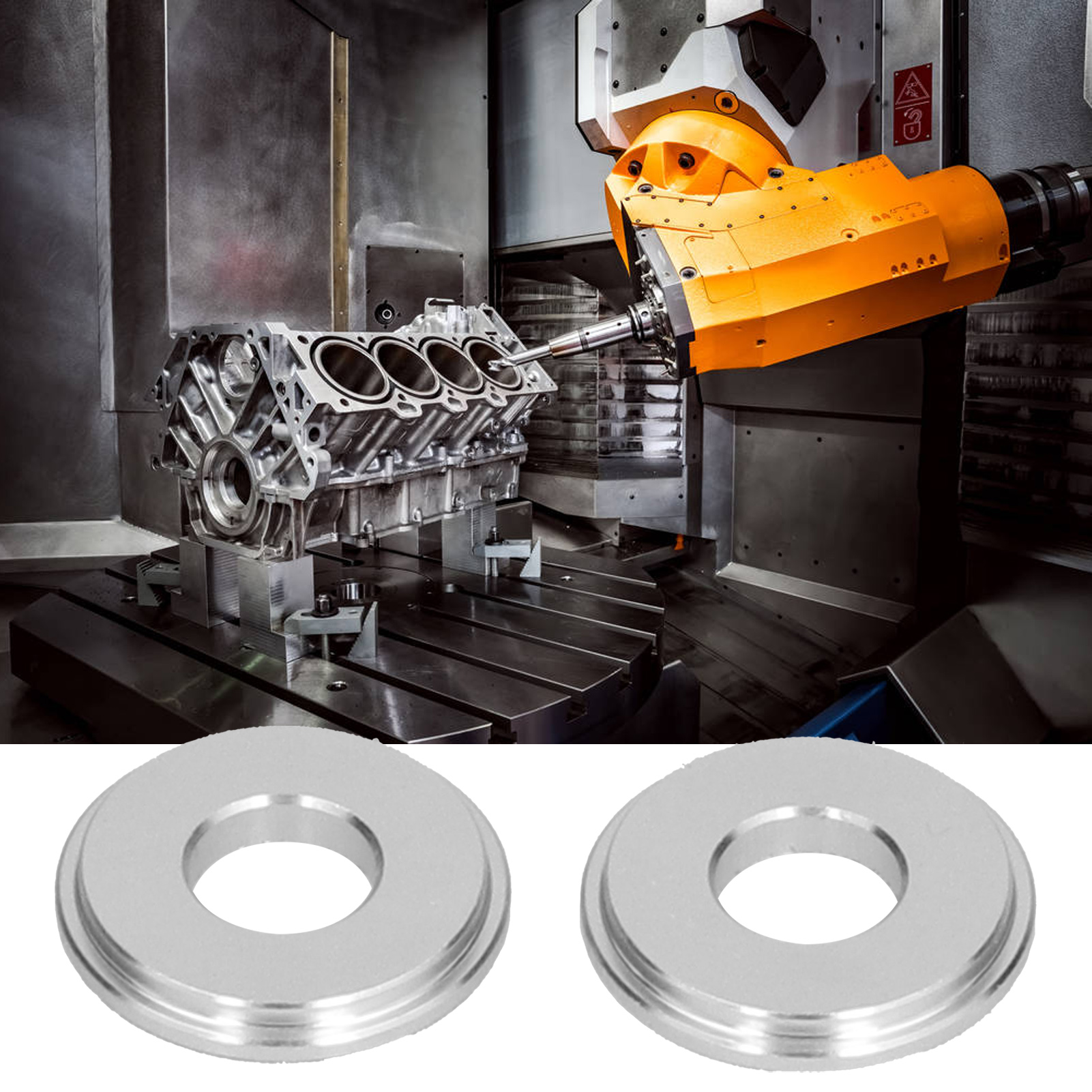 Packung Mit 20 Stück, Reduzierstück Für Bohrungen Mit 14 Mm Außendurchmesser, Unterlegscheibe Zum Verschließen Von Bohrungen, 4904-1025-0014