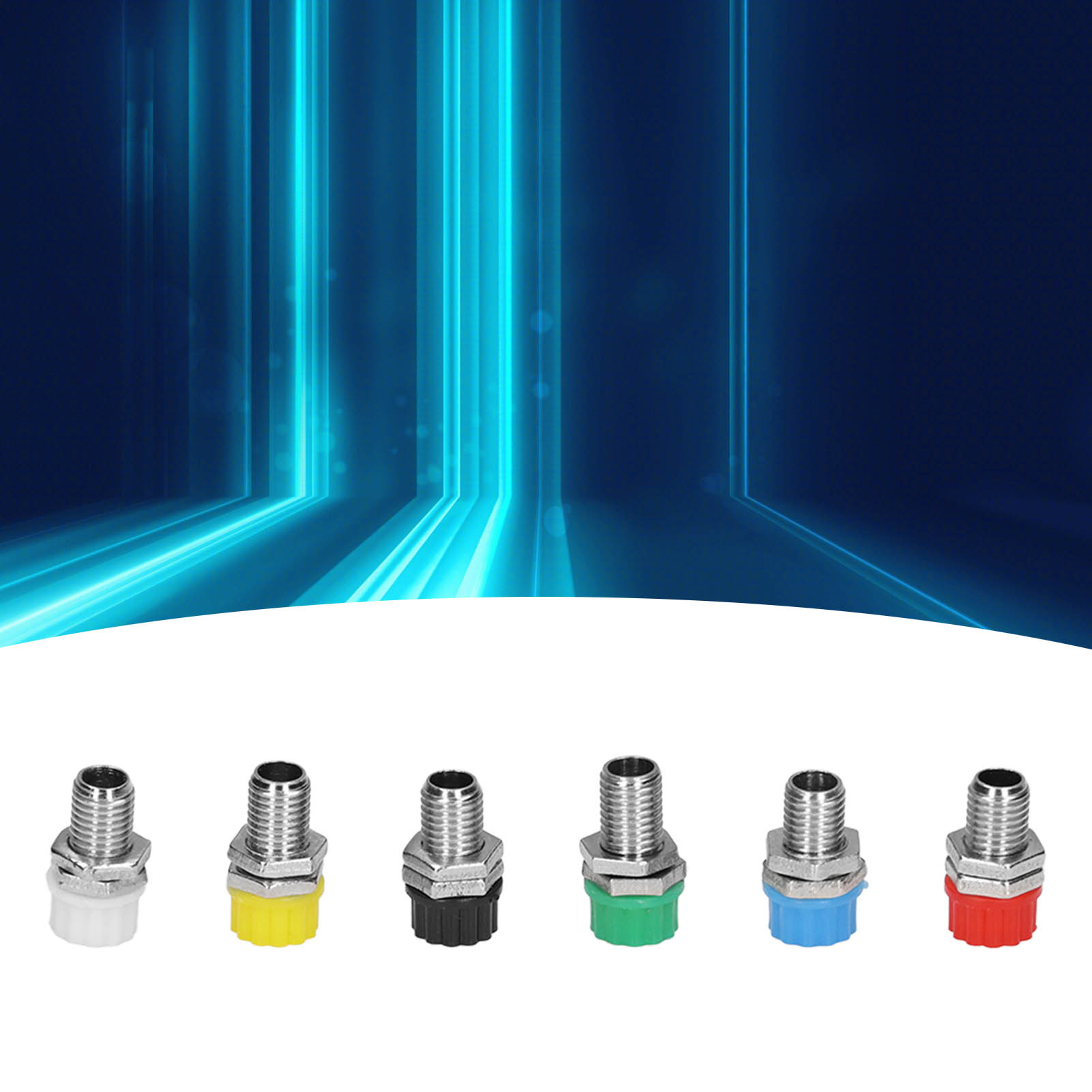 Erdungsklemme Für Steckverbinder, Alte Ausführung, Reiner Kupfer-klemmenblock, 4 Mm Bananenstecker, Zubehör Für Lehrmittel, Rot, Schwarz, Weiß, Gelb, Blau, Grün, 10er-sets Zu Verkaufen.