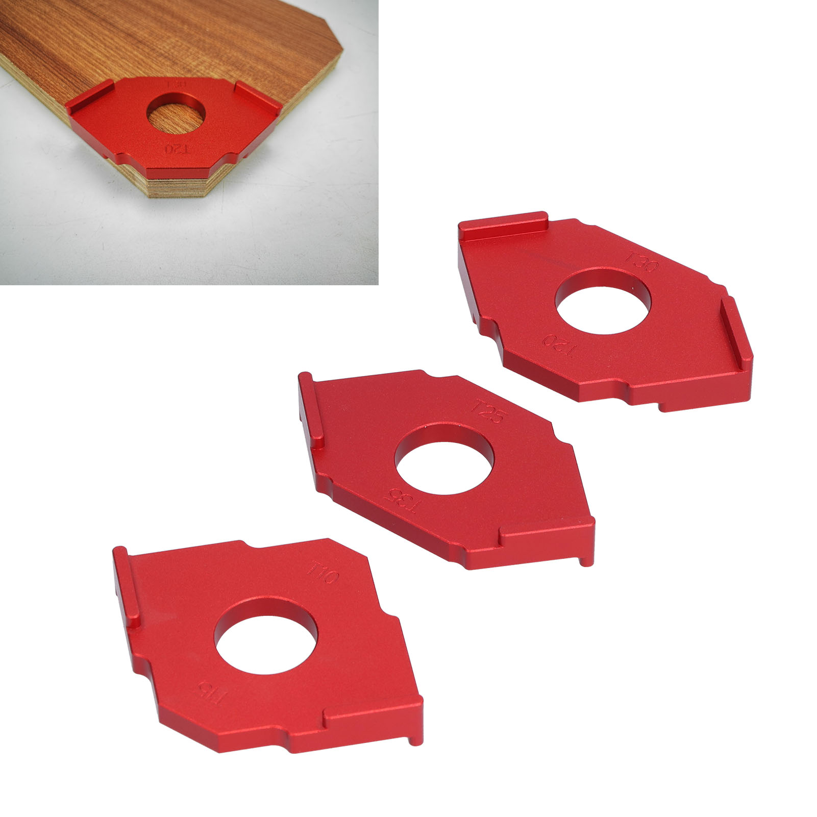 Holzbearbeitungswerkzeuge, T-winkel-entgratungsmaschine, Schnellpositionierform Für T-winkel T10/t15/t20/t30/t25/t35