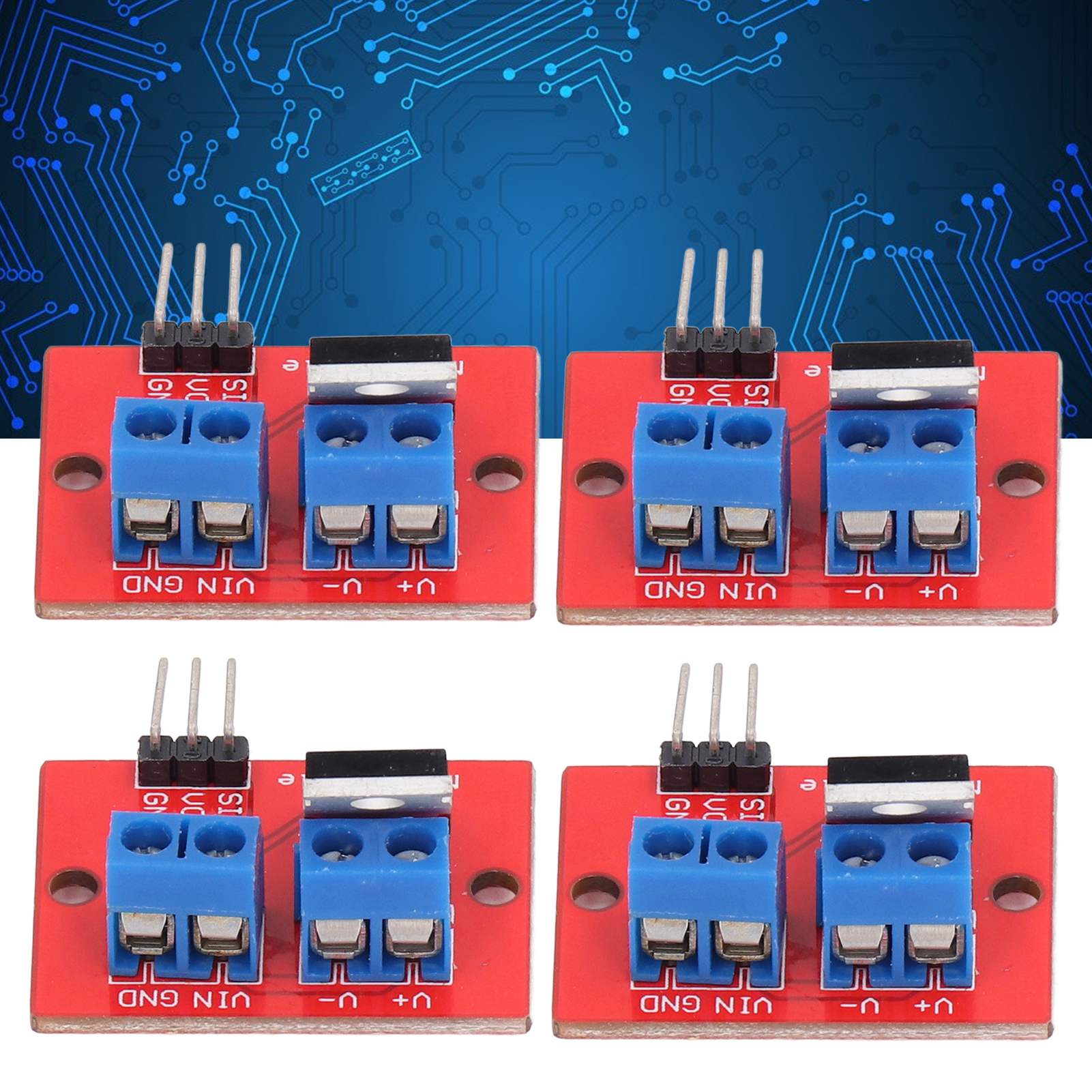 Mosfet Irf520 Feldeffekttransistor-steuermodul (4 Stück)