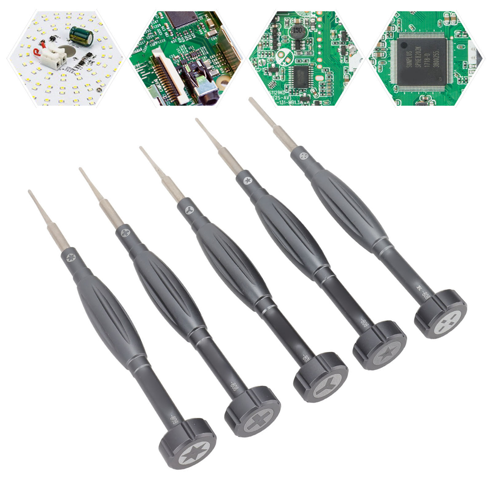 Hochpräzises Elektronikreparatur-werkzeugset, 3d-schraubendreher-set
